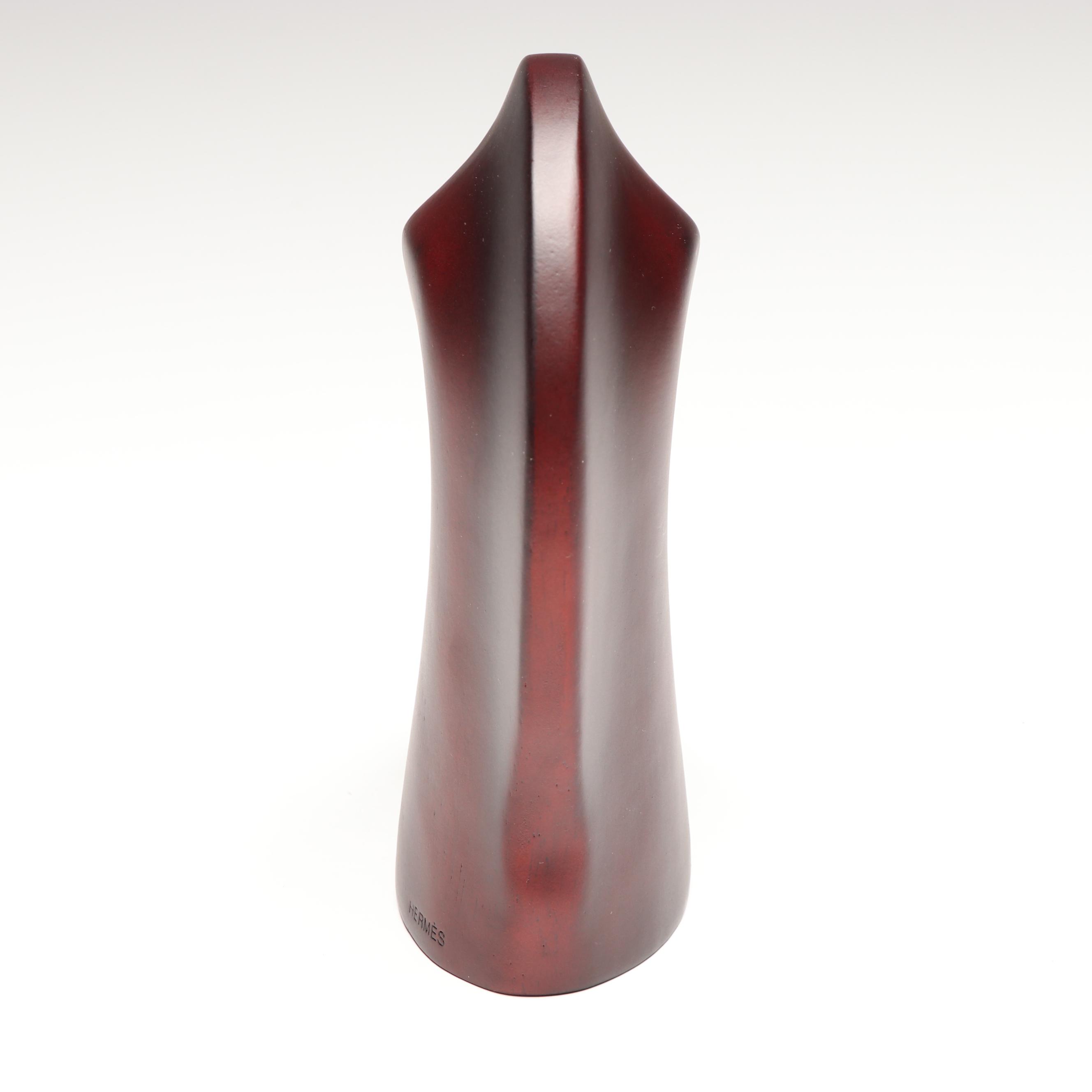 Hermès "Samarcande" Mahogany Paperweight