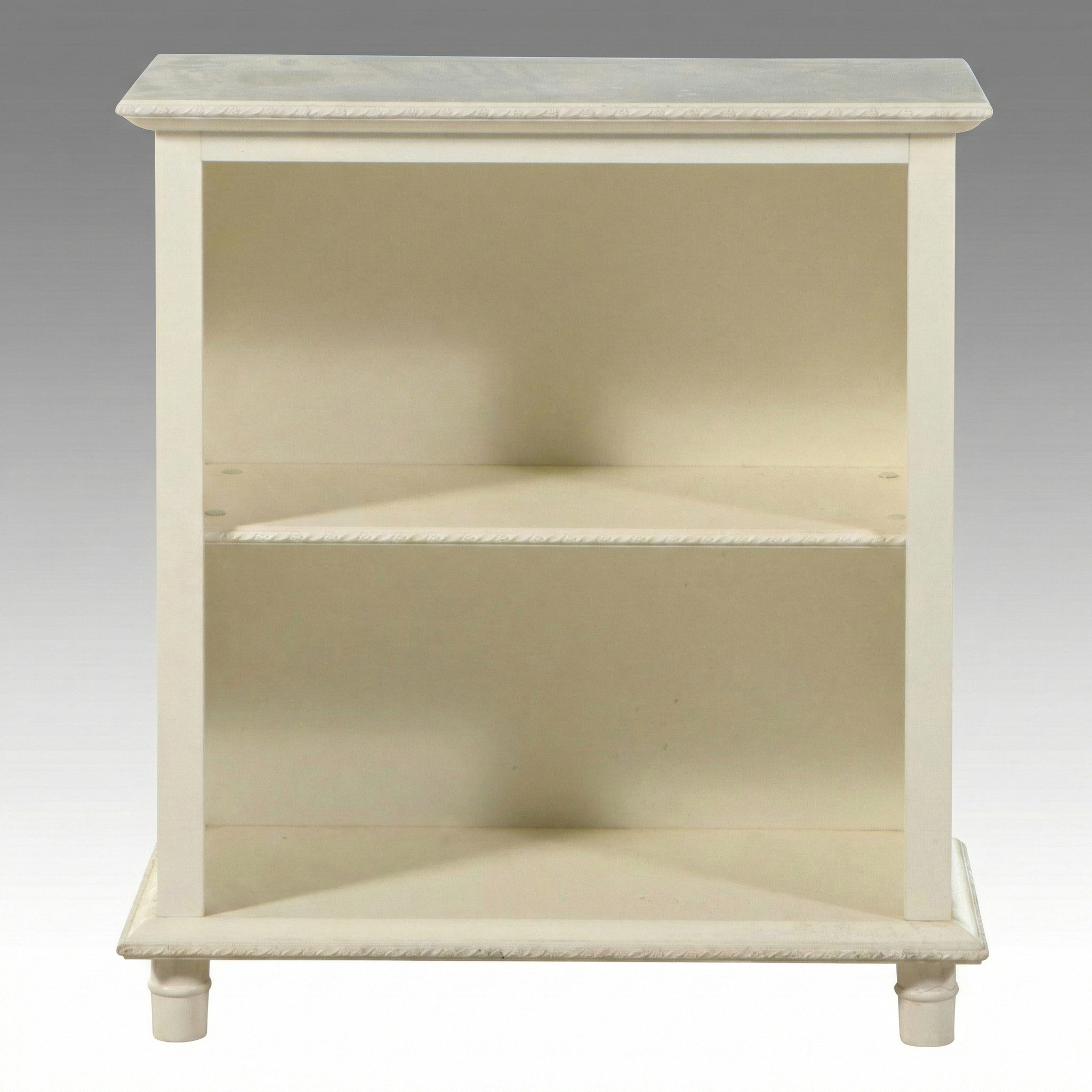 Painted Two-Tier Small Bookcase, Late 20th Century