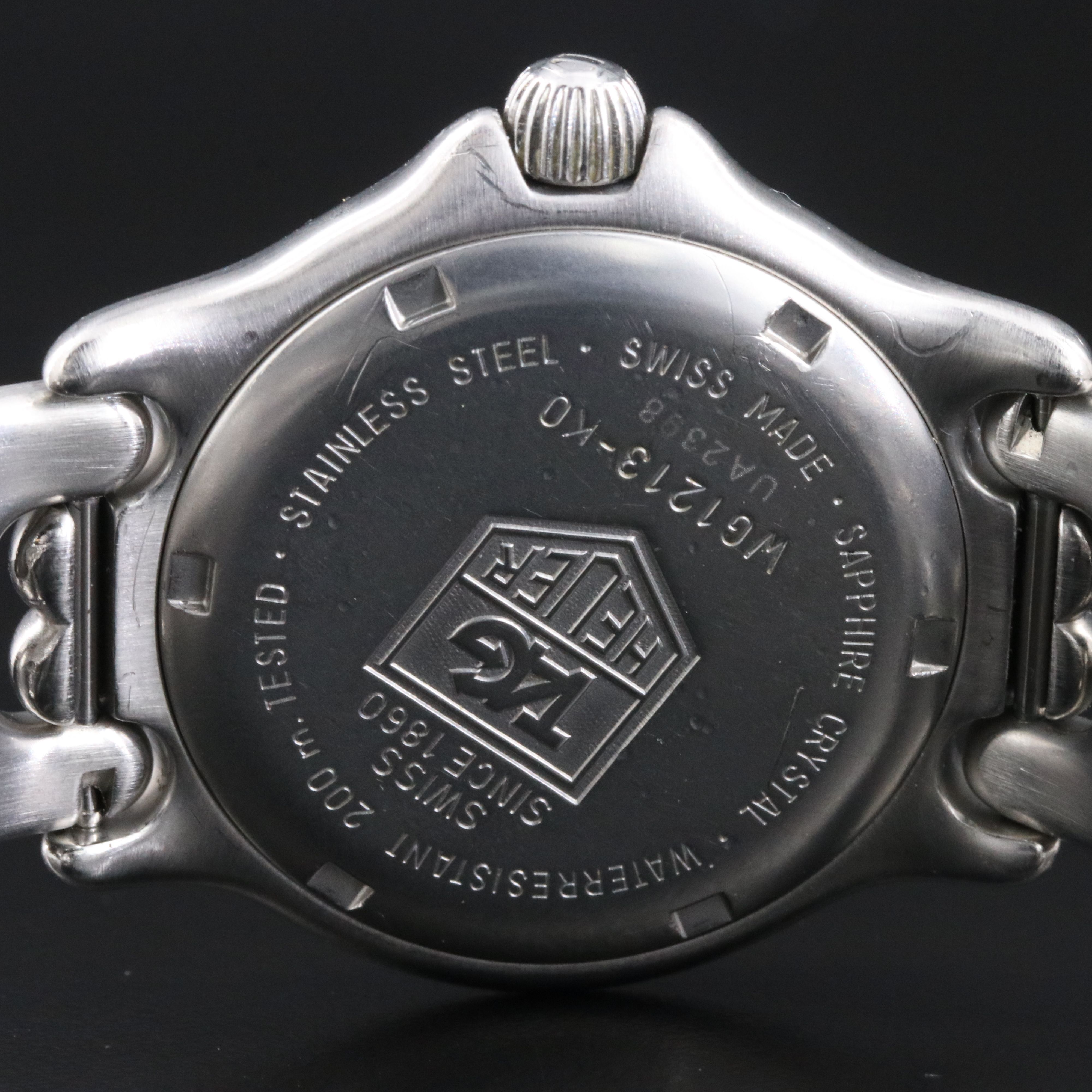 TAG Heuer 200M Professional Stainless Steel Date Quartz Watch