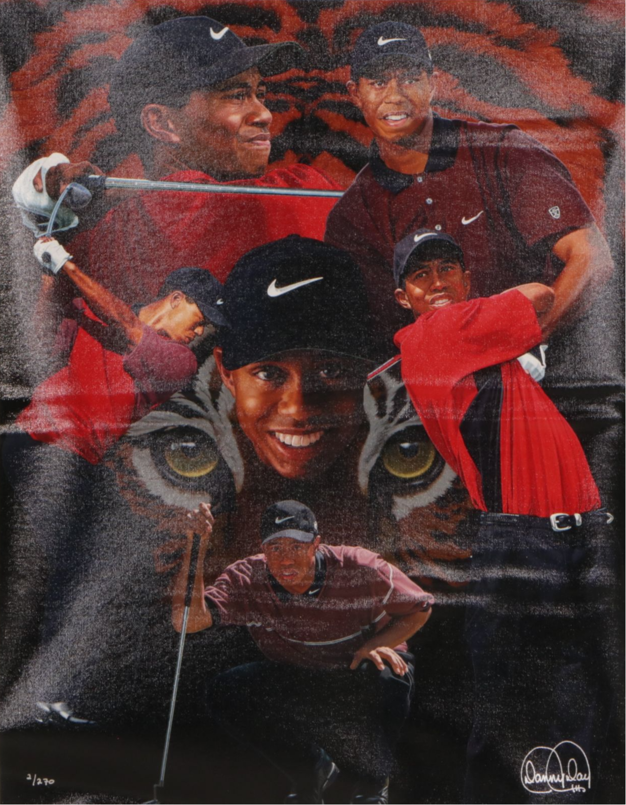 Danny Day Giclée "Year of the Tiger", 2001