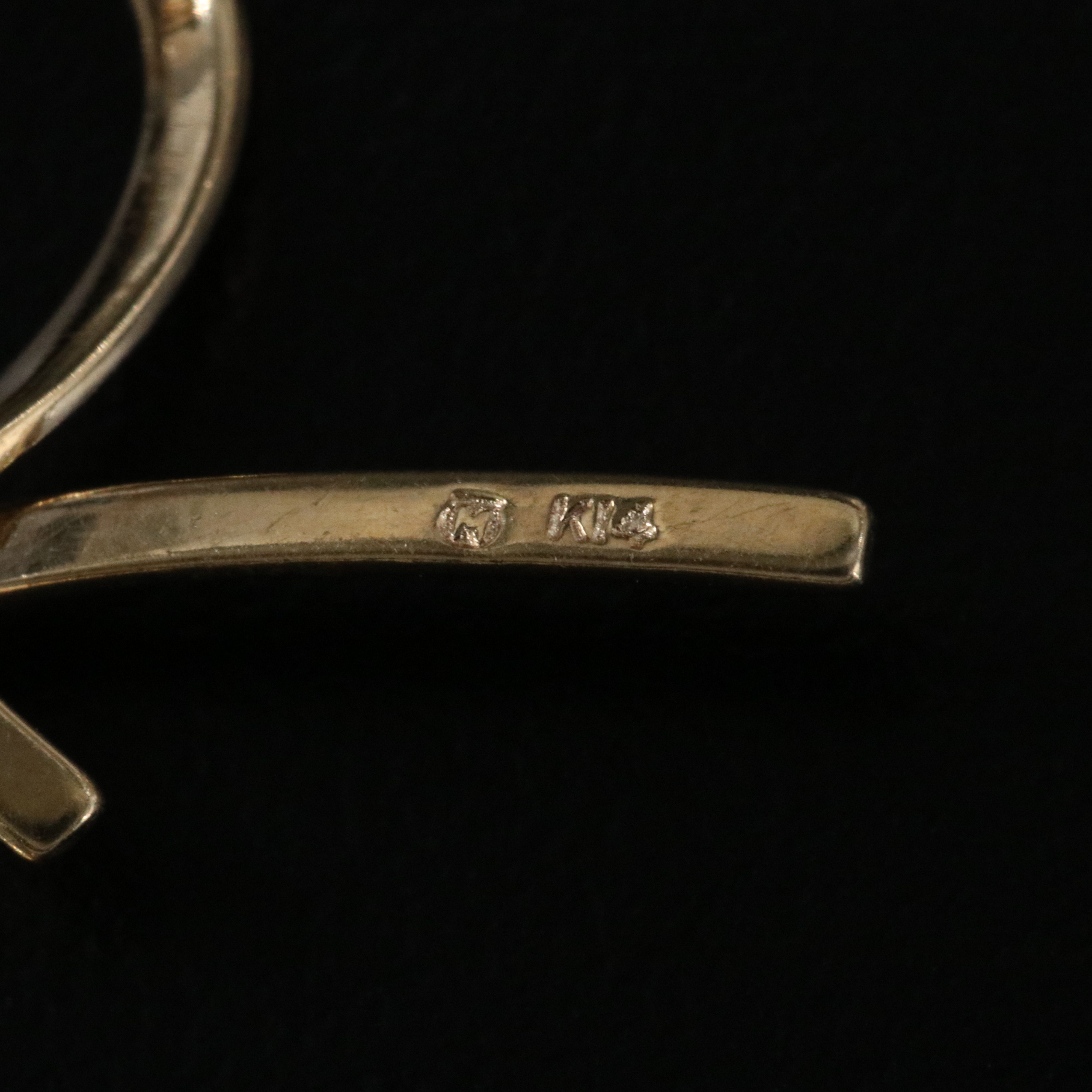 Mikimoto 14K Pearl Bow Brooch