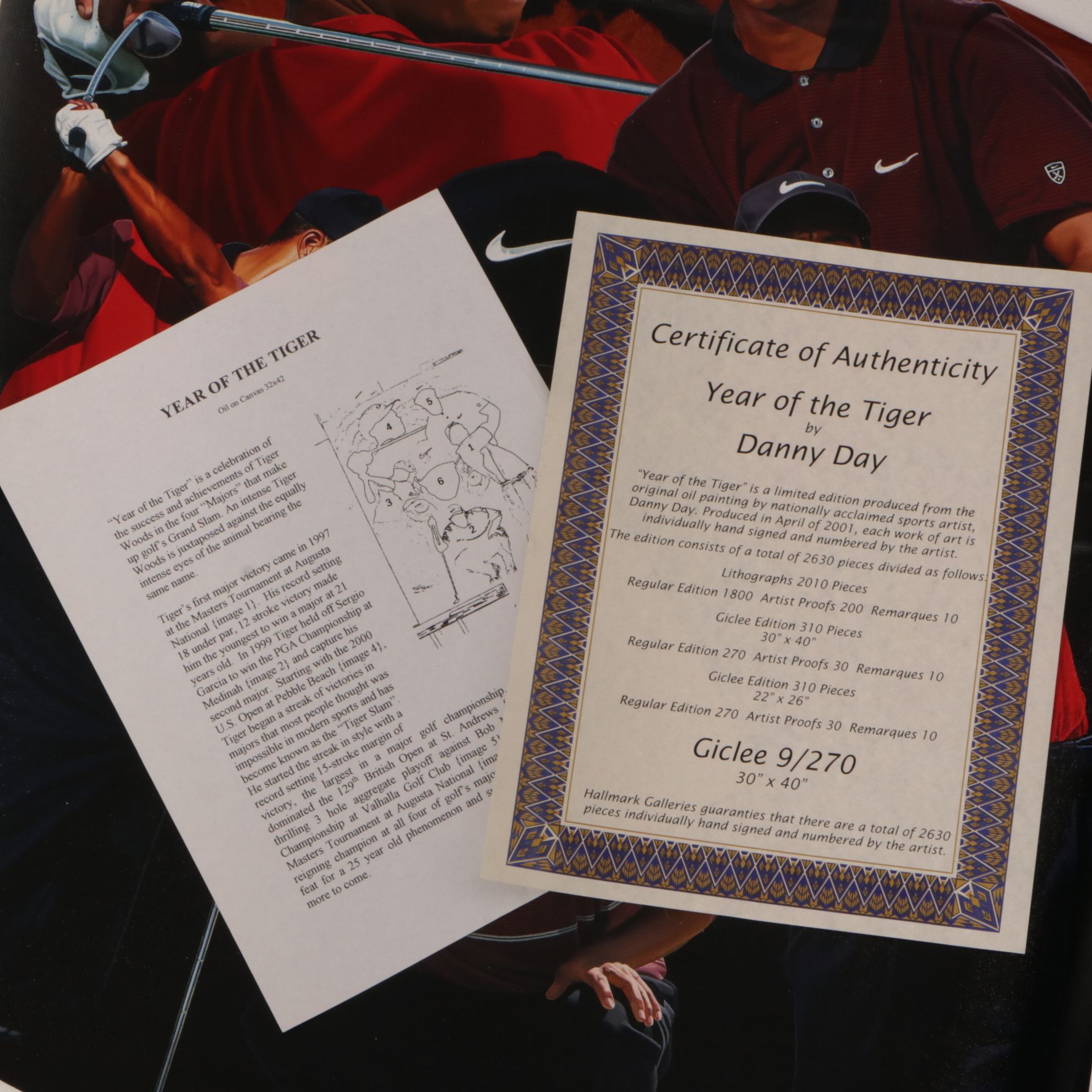 Danny Day Giclée "Year of the Tiger", 2001