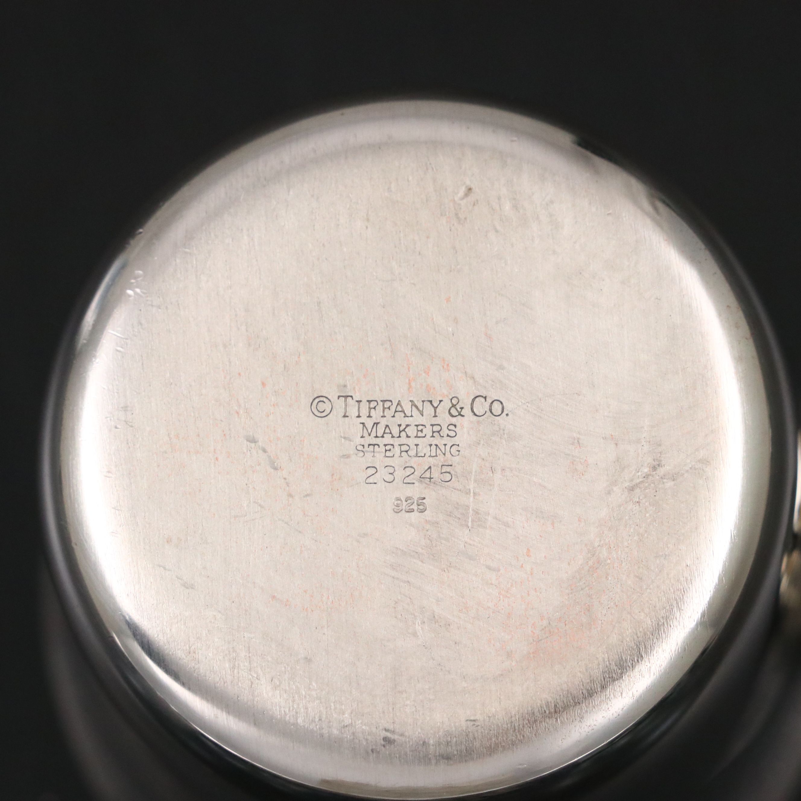 Tiffany & Co. Sterling Baby Cup with Forks, Key Rings and Pendant