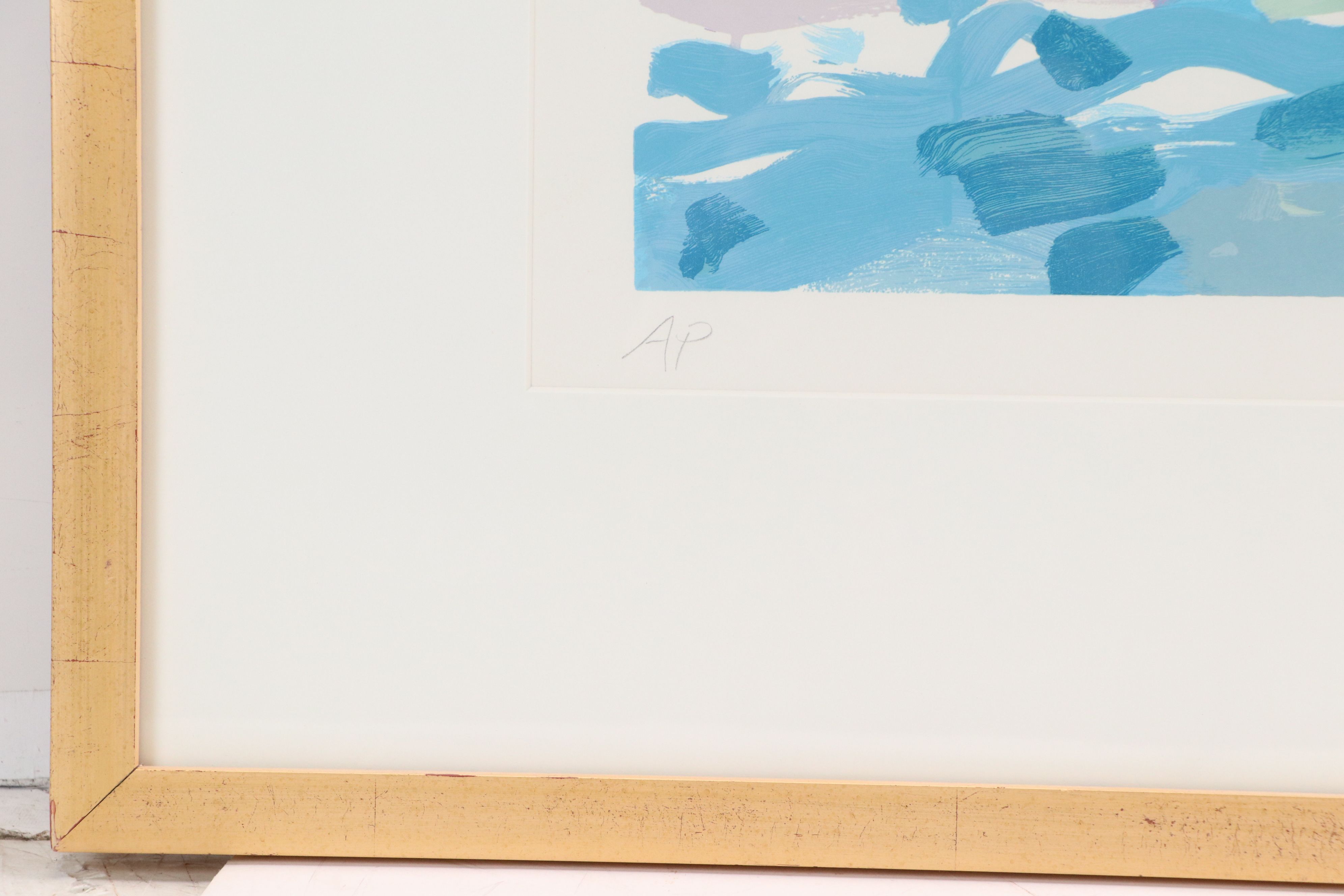 Neil Blair Walden Blaine Serigraph "Sunset and Sailboat"