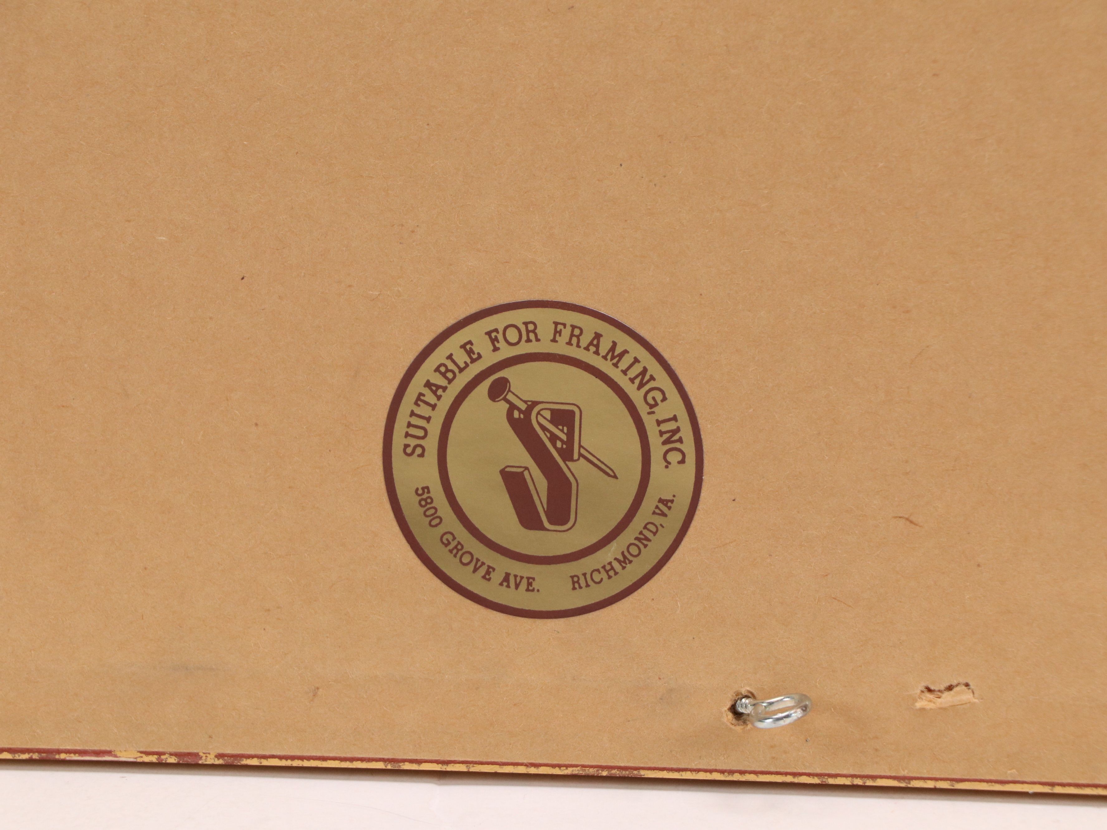 Neil Blair Walden Blaine Serigraph "Sunset and Sailboat"