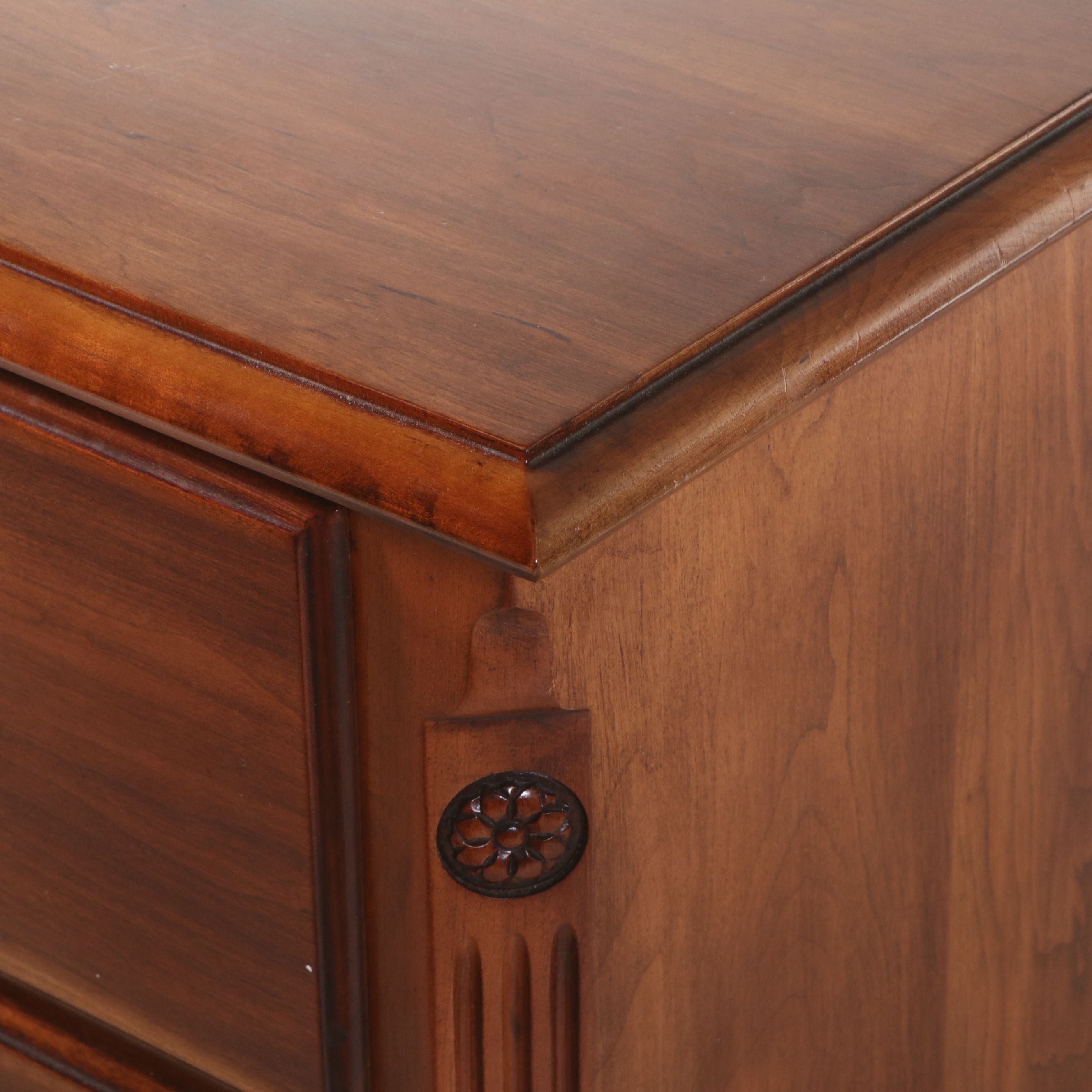 Statton Trutype "Centennial" Cherry Tall Chest of Drawers