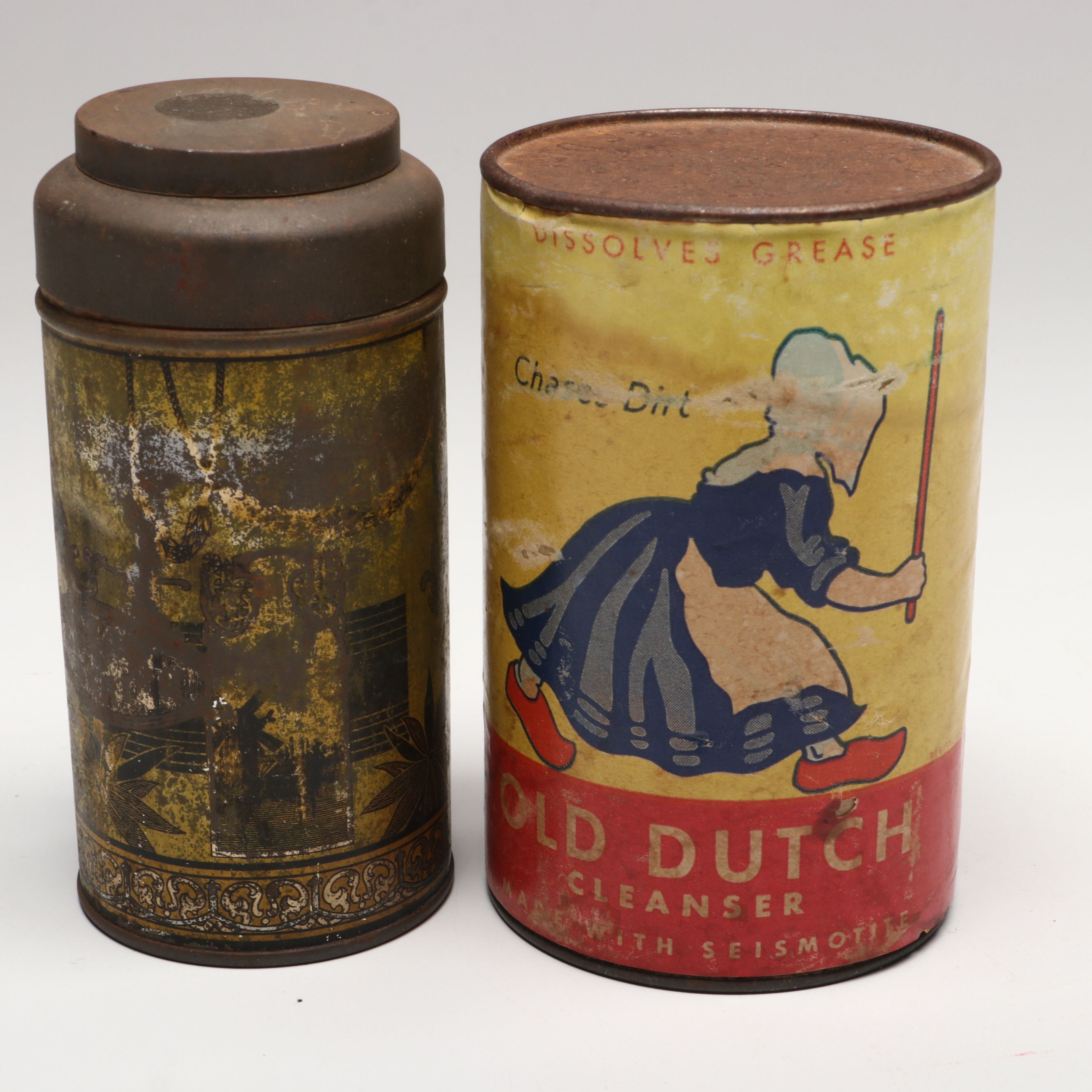 Hershey's Cocoa Tin, Ball Jars and More Antique and Vintage Containers
