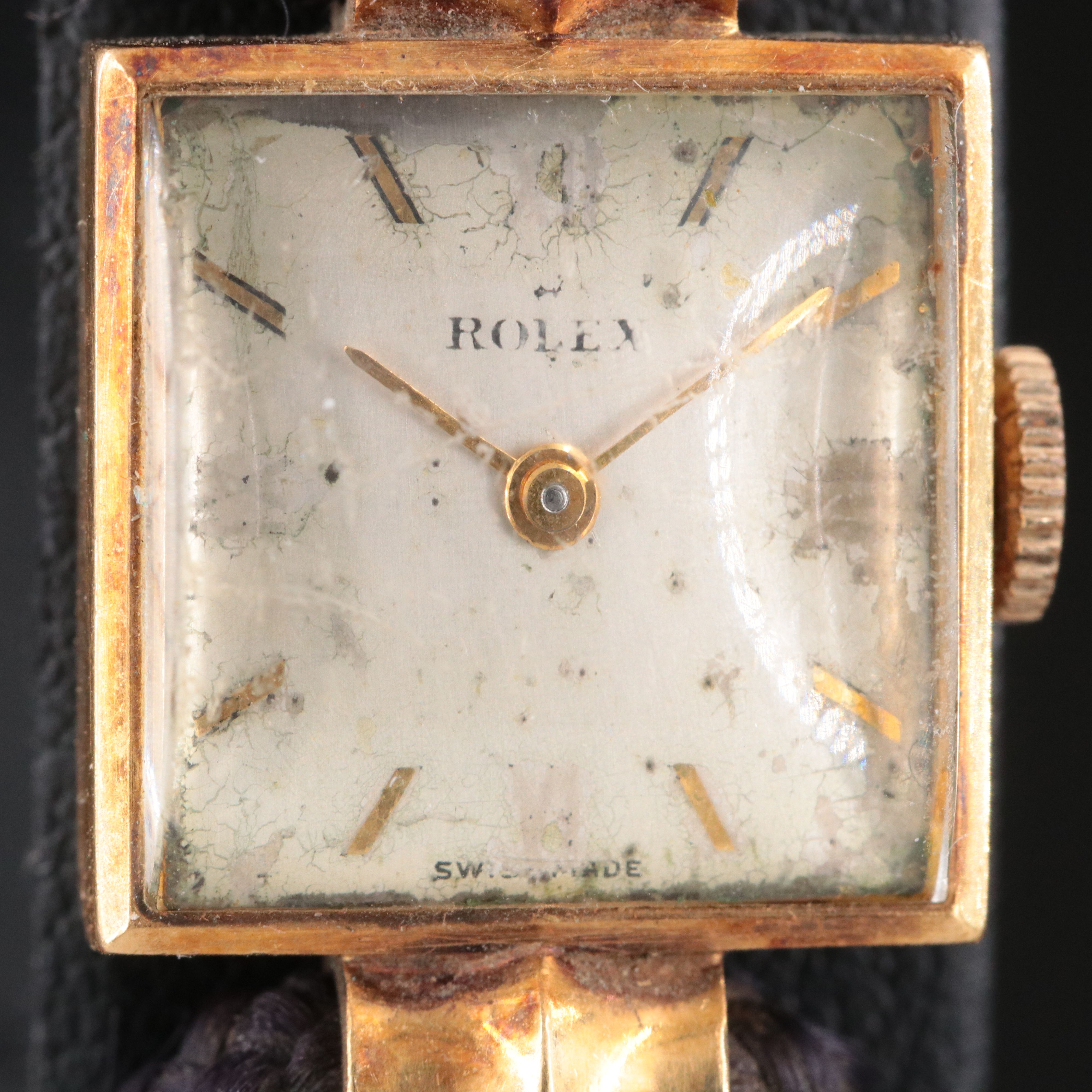 Vintage Art Deco 18K Rolex Watch