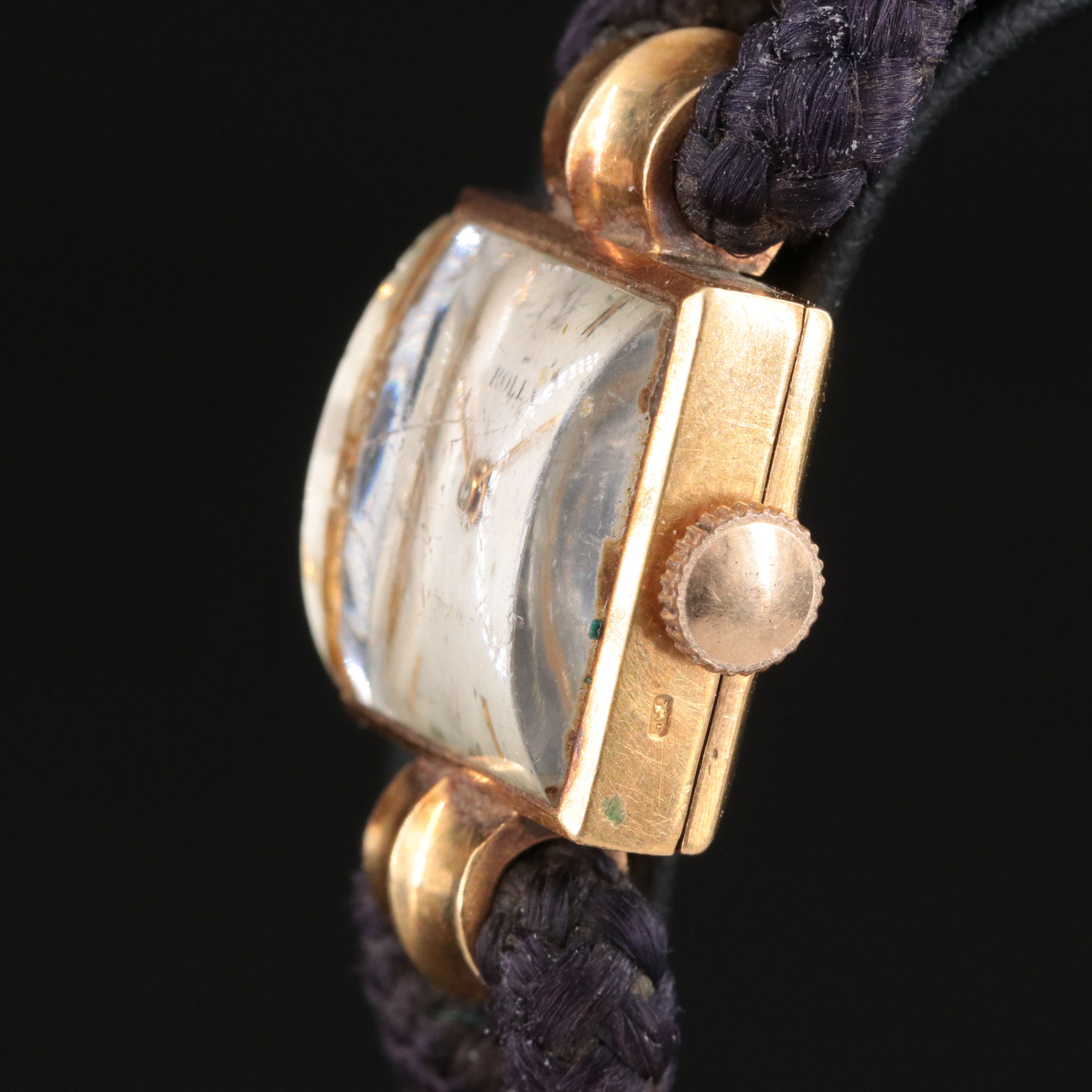 Vintage Art Deco 18K Rolex Watch