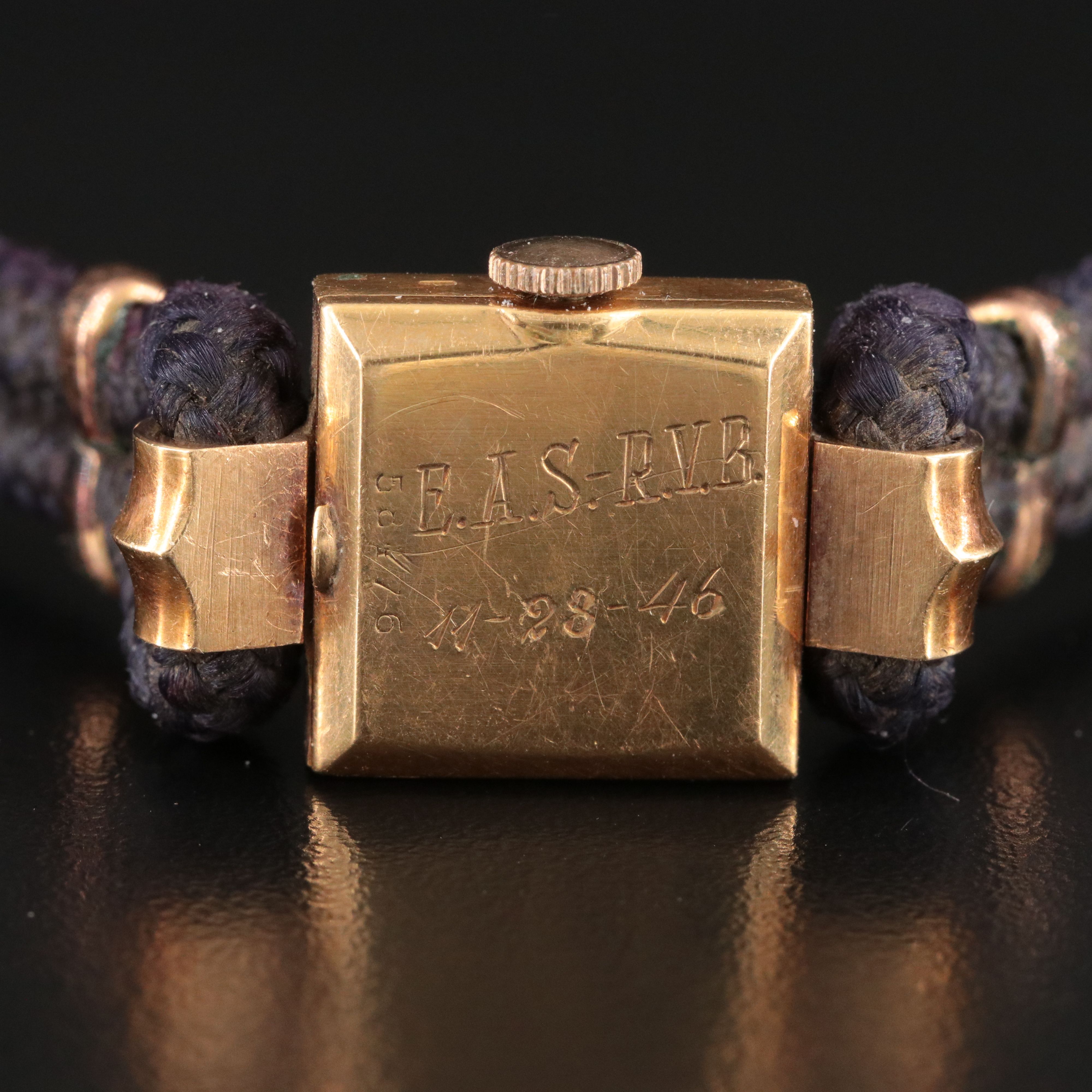 Vintage Art Deco 18K Rolex Watch