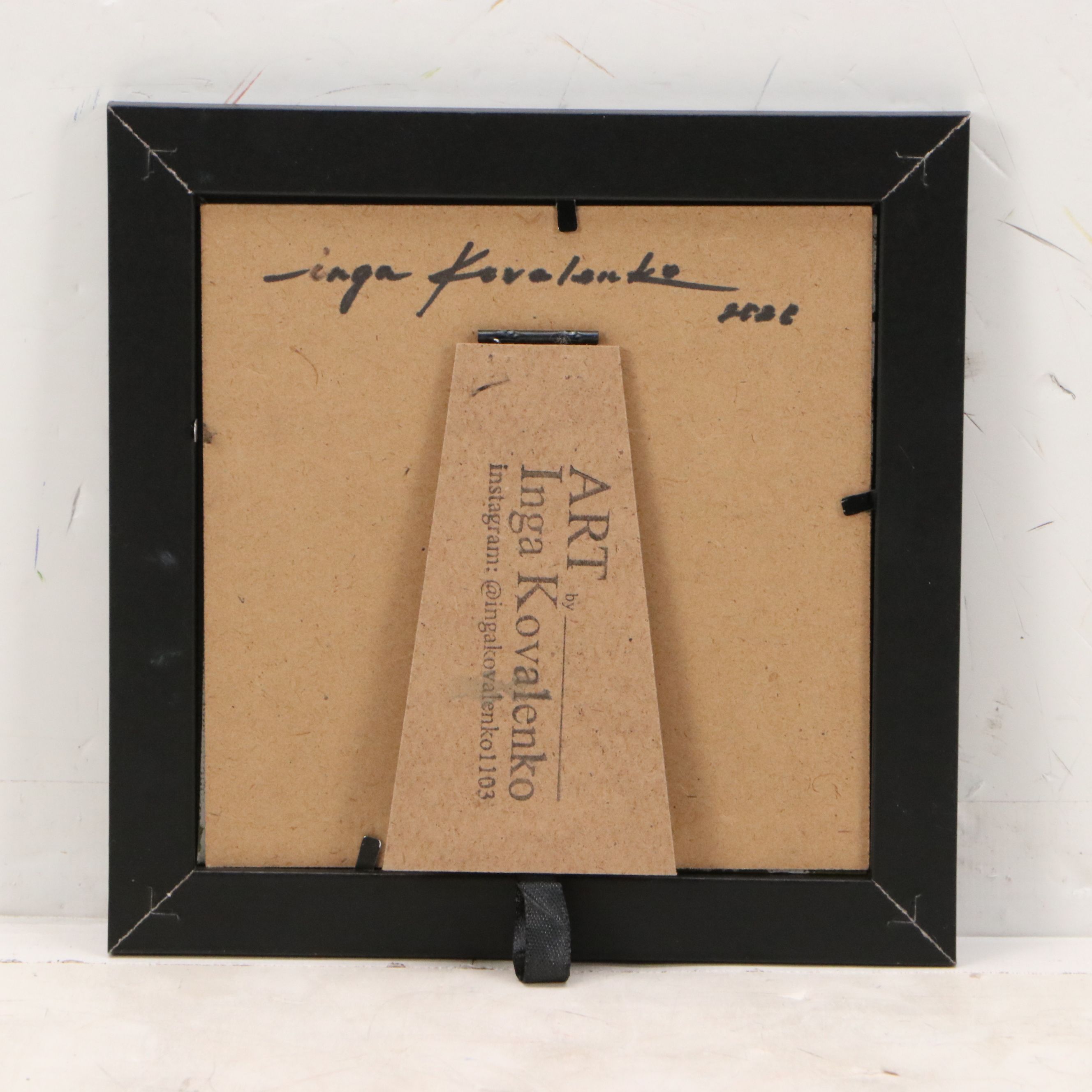 Inga Kovalenko Oil Painting of Bee, 2026