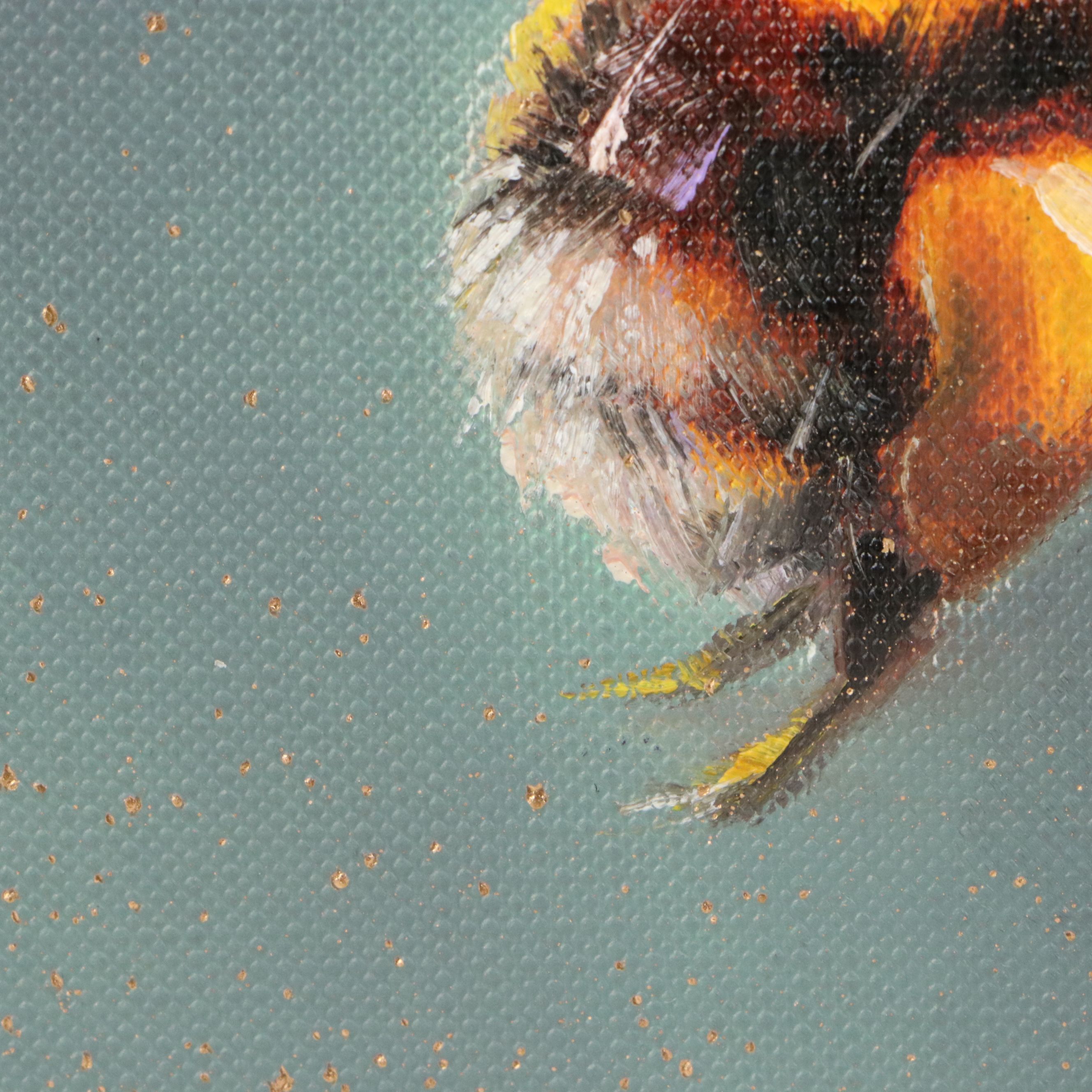 Inga Kovalenko Oil Painting of Bee, 2026