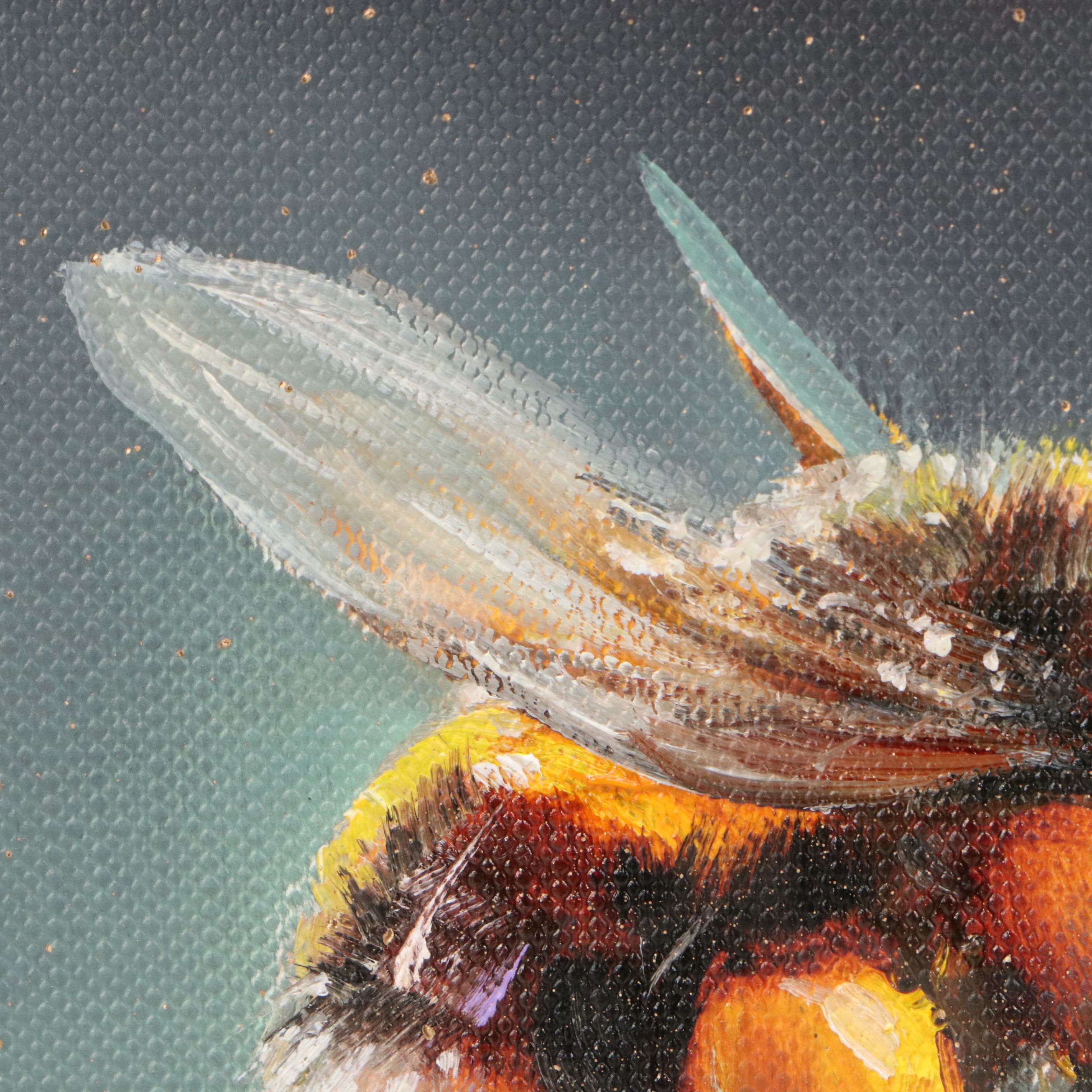 Inga Kovalenko Oil Painting of Bee, 2026