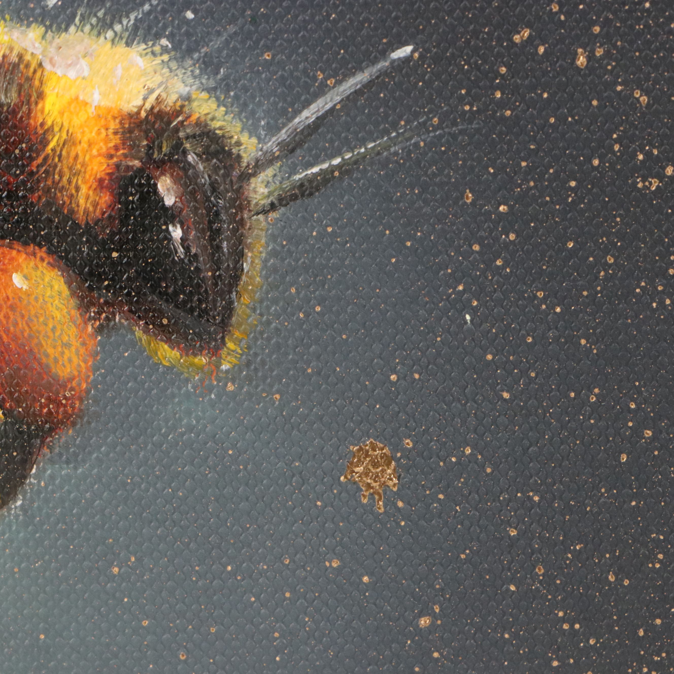 Inga Kovalenko Oil Painting of Bee, 2026