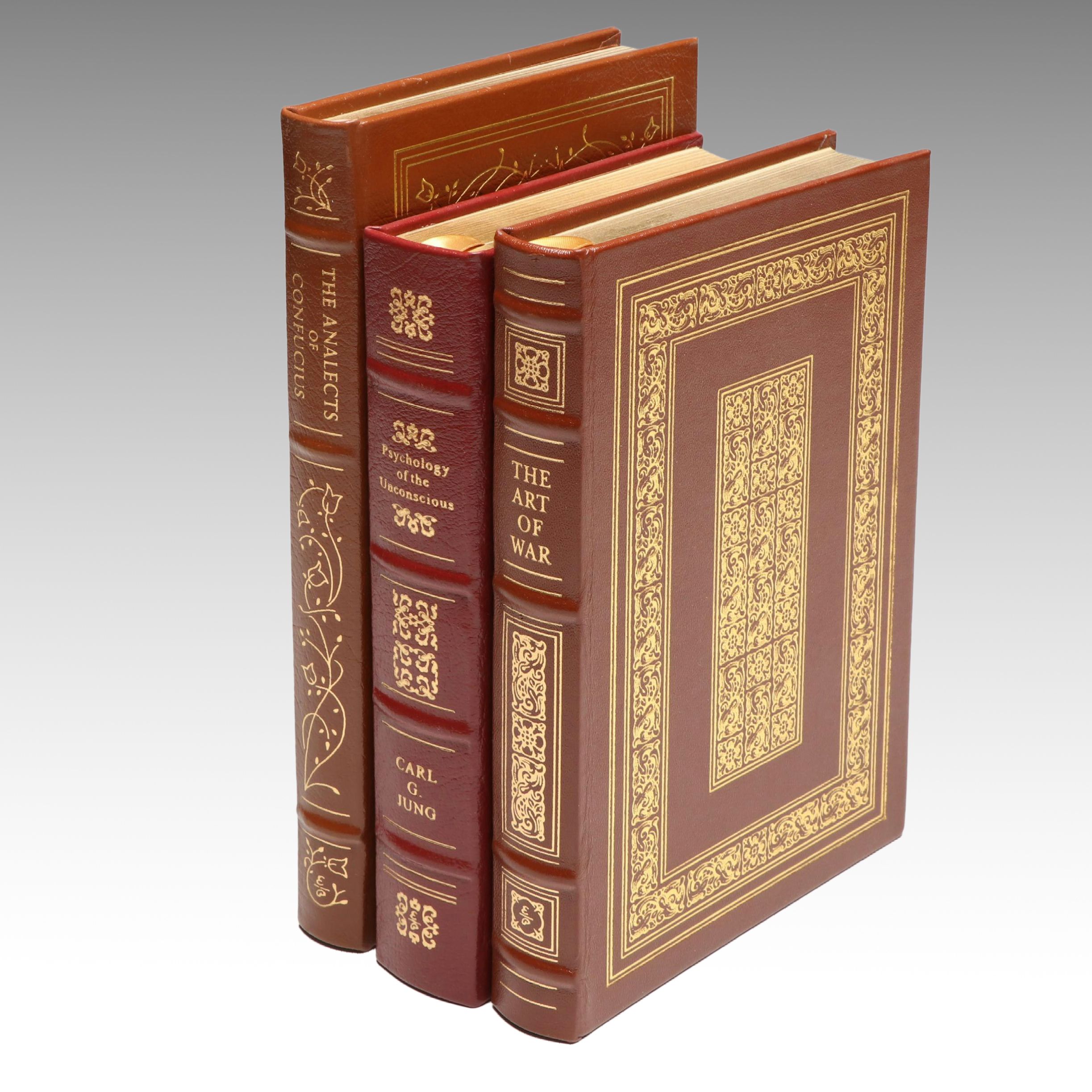 "Analects of Confucius," "The Art of War" and "Psychology of the Unconscious"