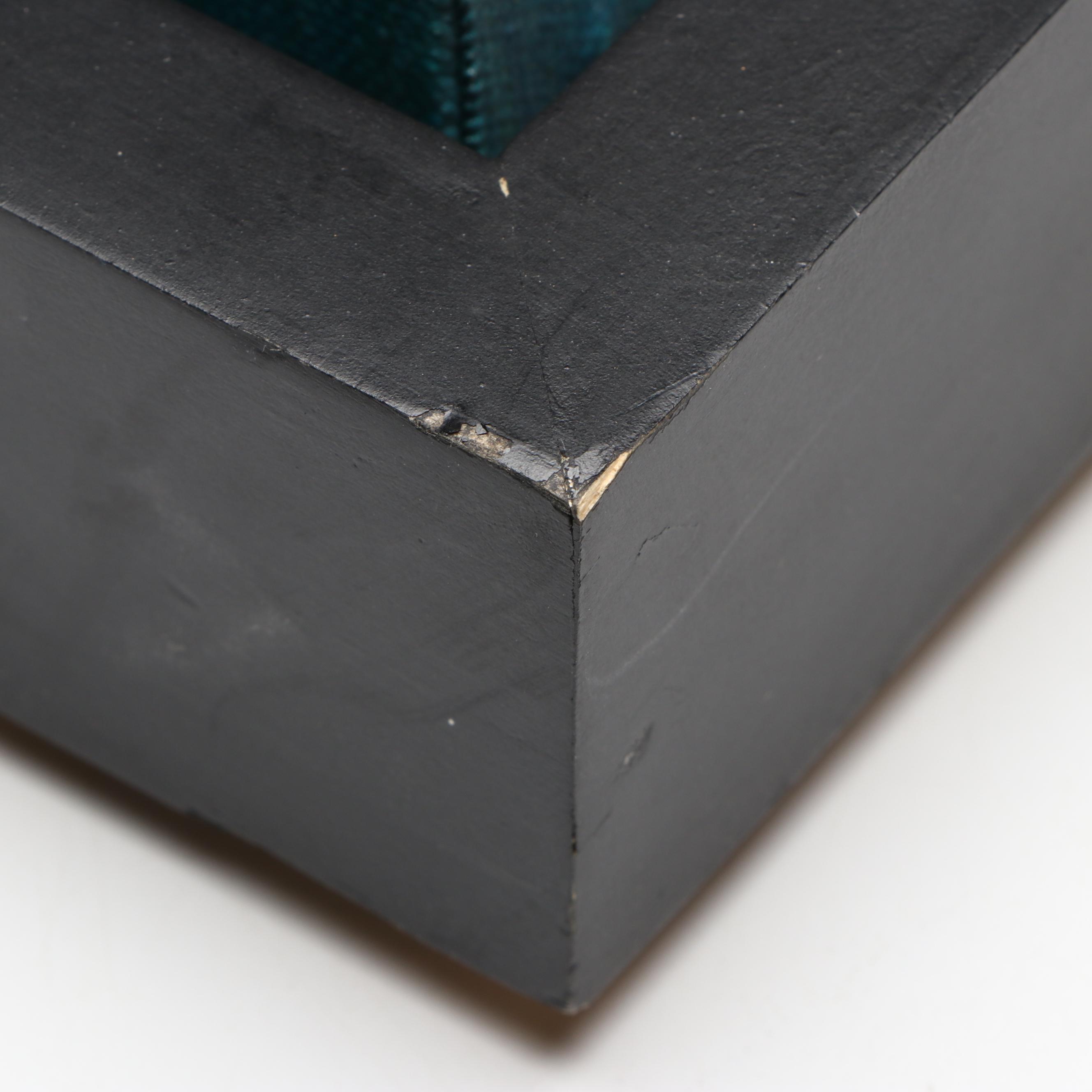 Signed "Captain America" Acrylic Pour Painting, 2019