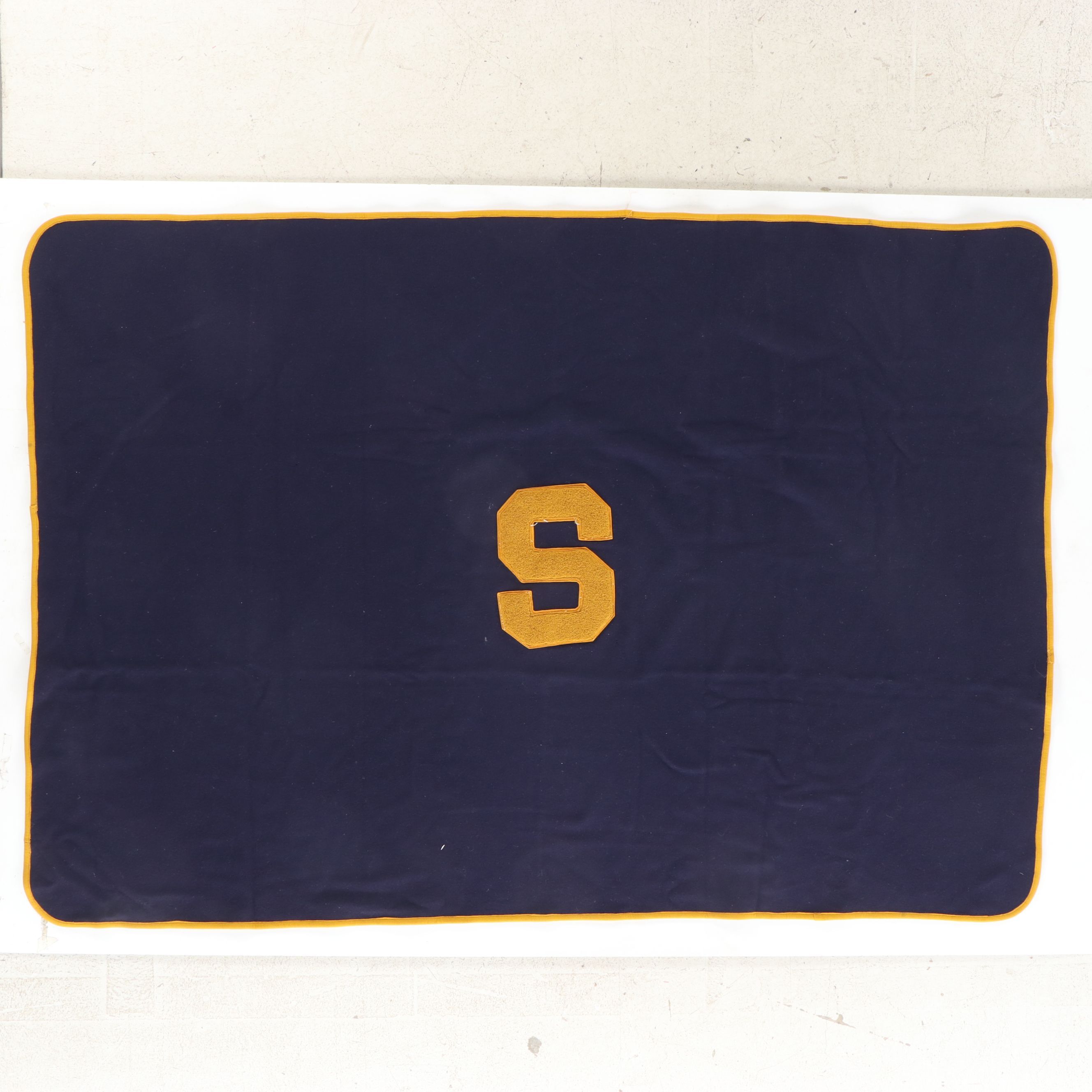 Wool Letterman Varsity Blanket, Mid-Late 20th Century