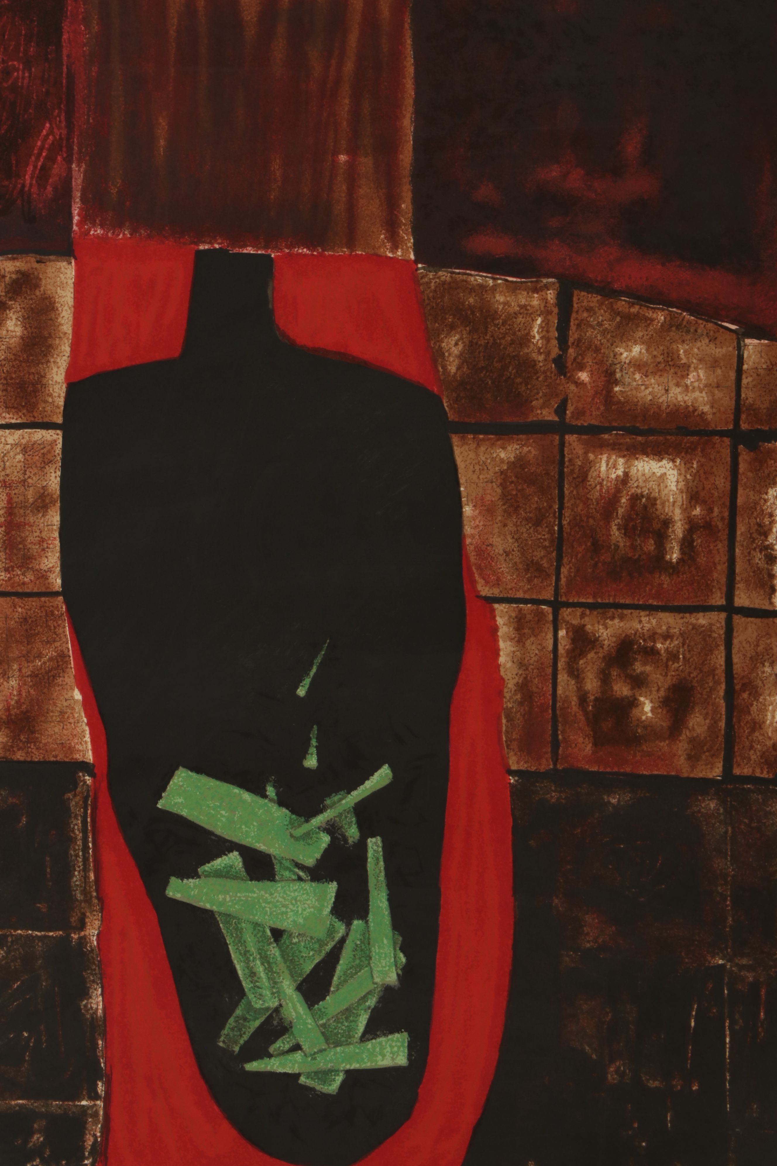 Connie Lloveras Large-Scale Lithographs "Pedacitos" and "Parallel Ladders"