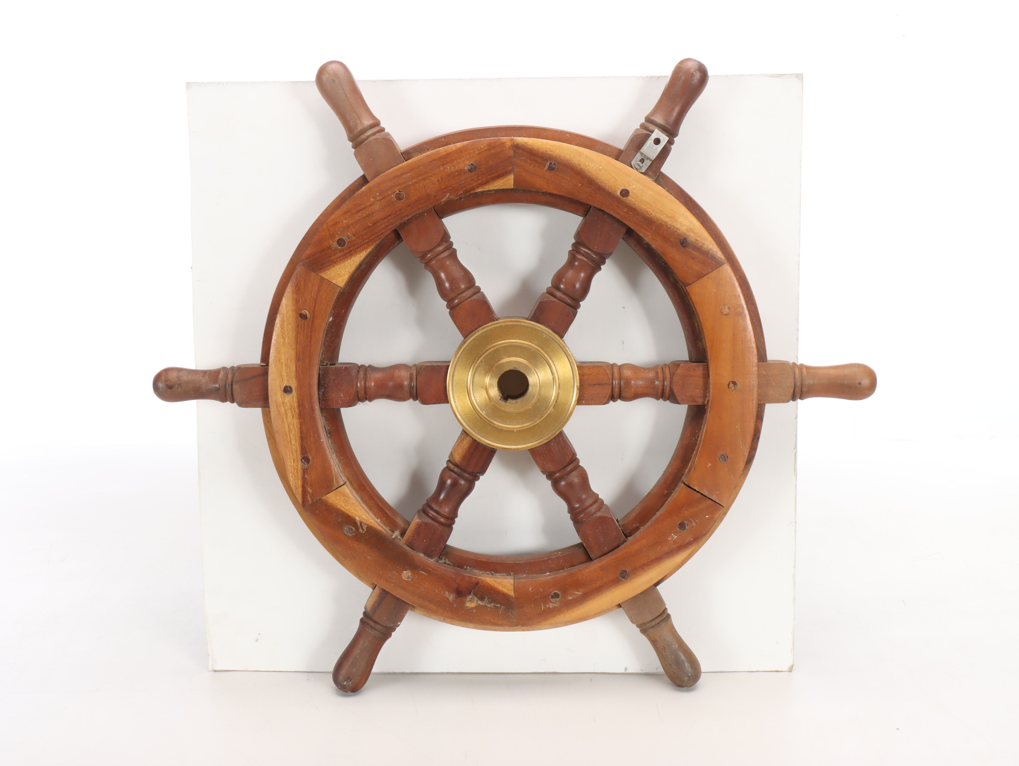 Nautical Wooden Ship's Wheel
