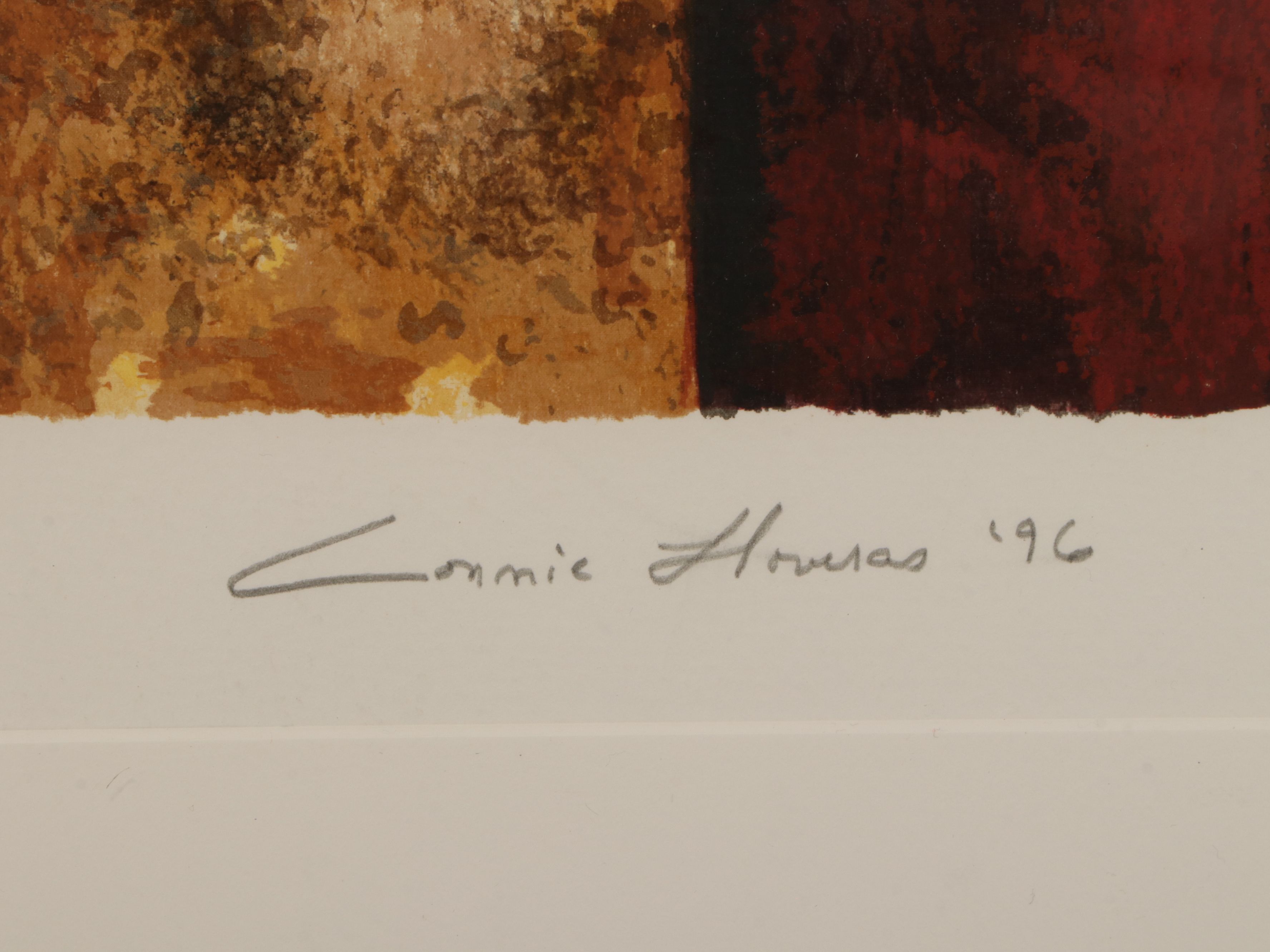 Connie Lloveras Large-Scale Lithographs "Pedacitos" and "Parallel Ladders"