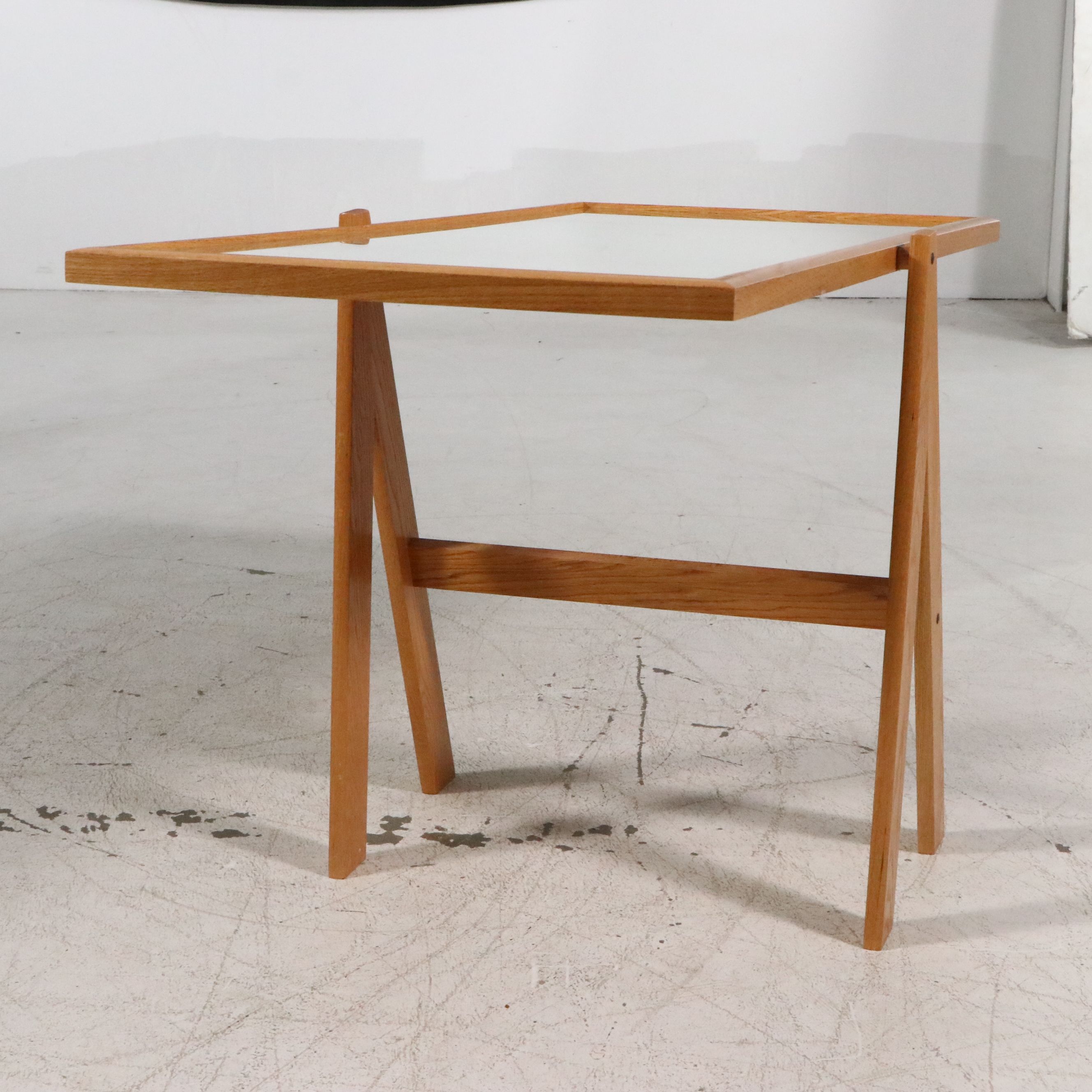 Mid Century Modern Style Floor Standing Mirror