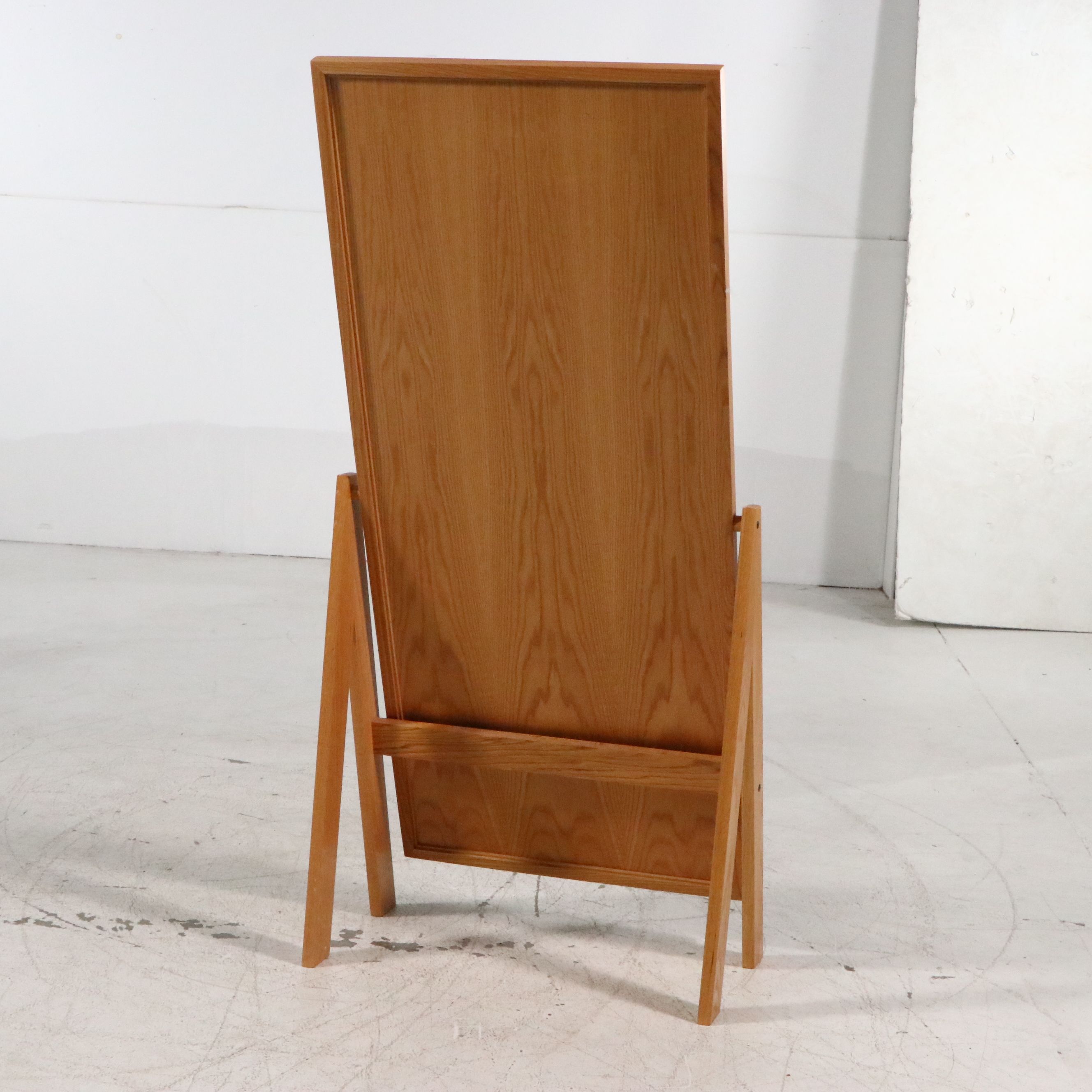 Mid Century Modern Style Floor Standing Mirror