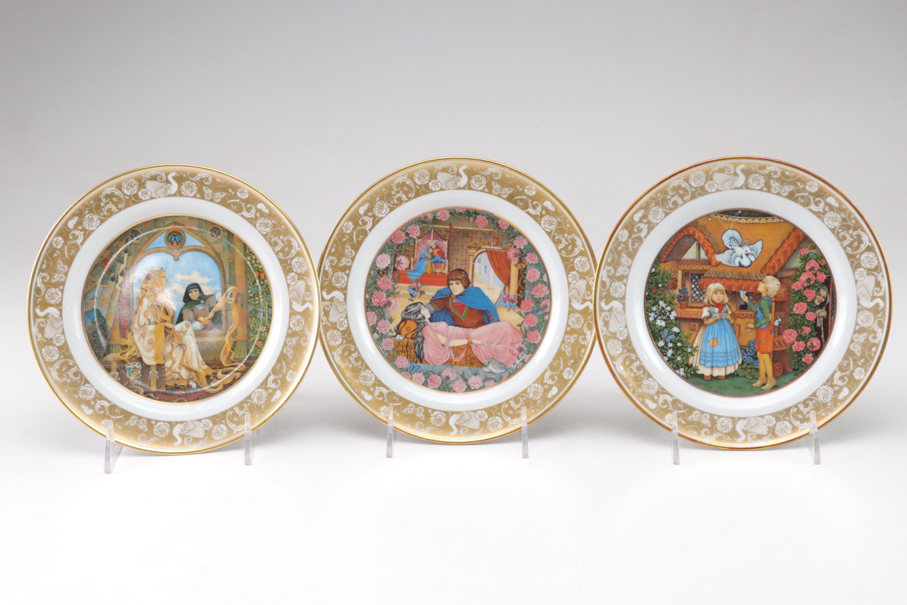 Franklin Porcelain Grimm's Fairy Tales Collector Plates