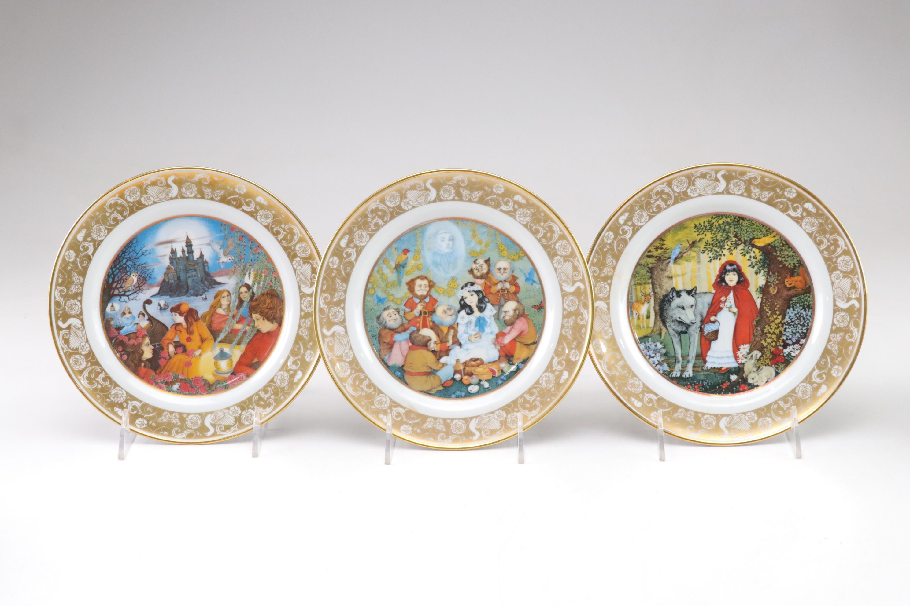 Franklin Porcelain Grimm's Fairy Tales Collector Plates