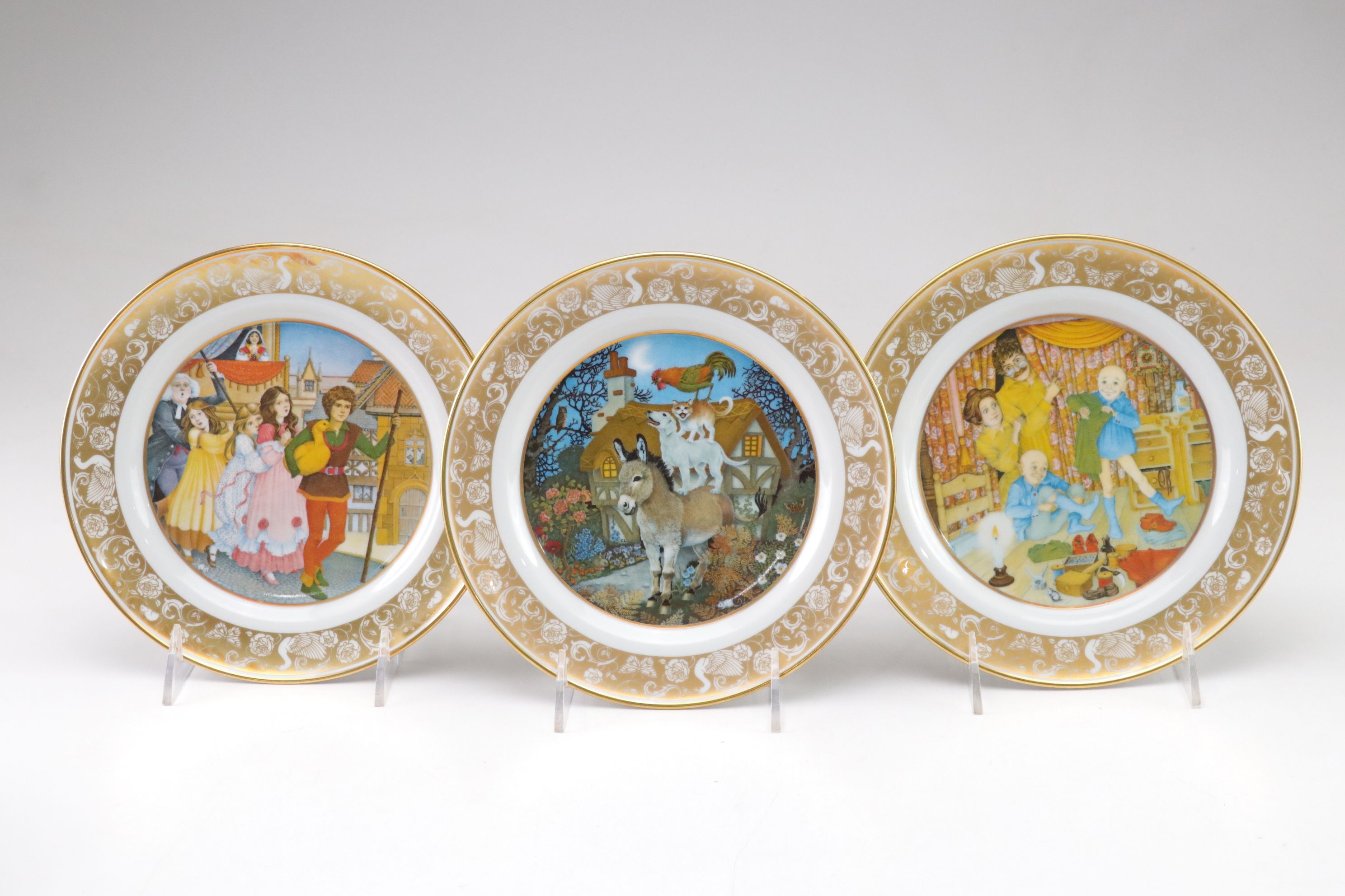 Franklin Porcelain Grimm's Fairy Tales Collector Plates