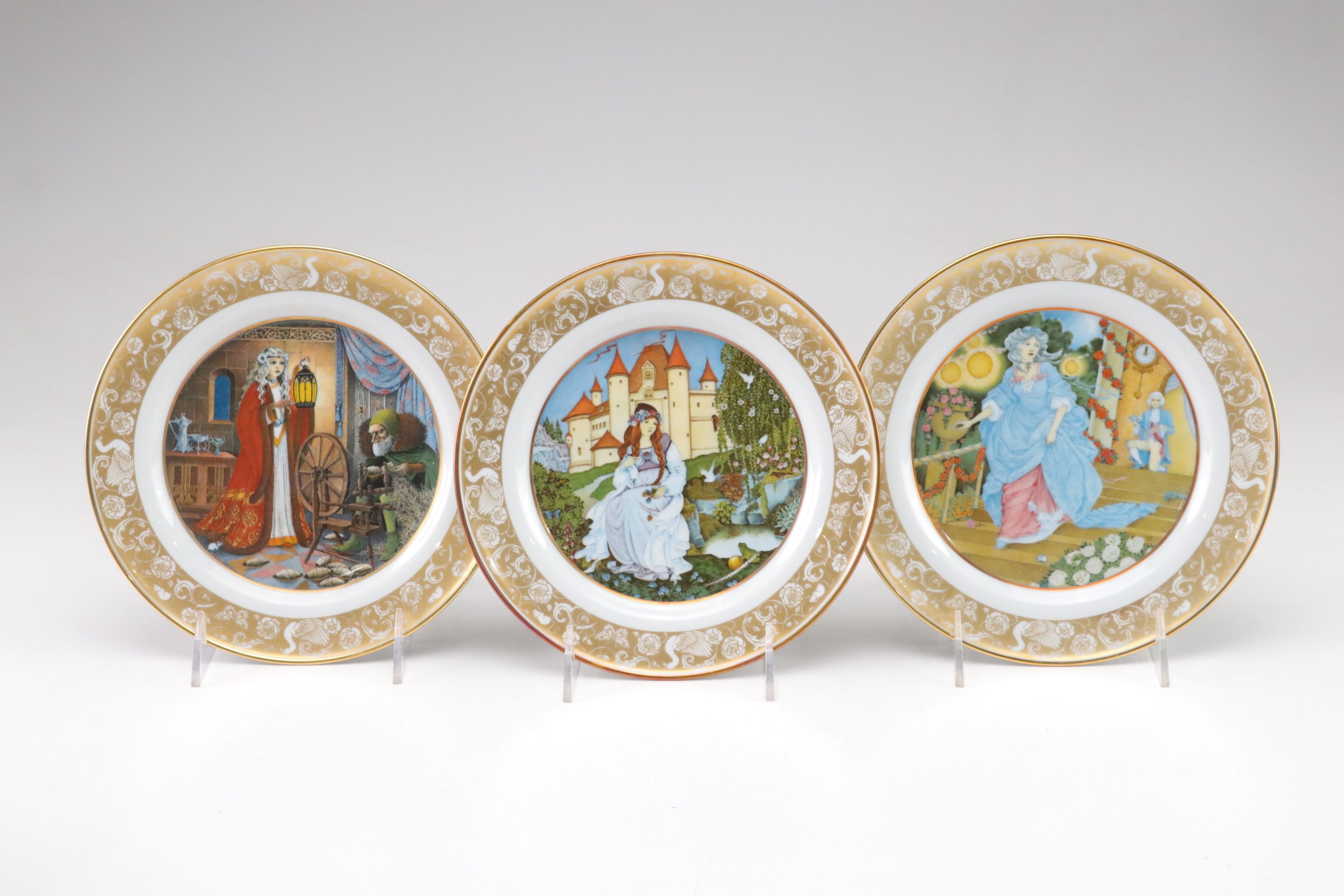 Franklin Porcelain Grimm's Fairy Tales Collector Plates