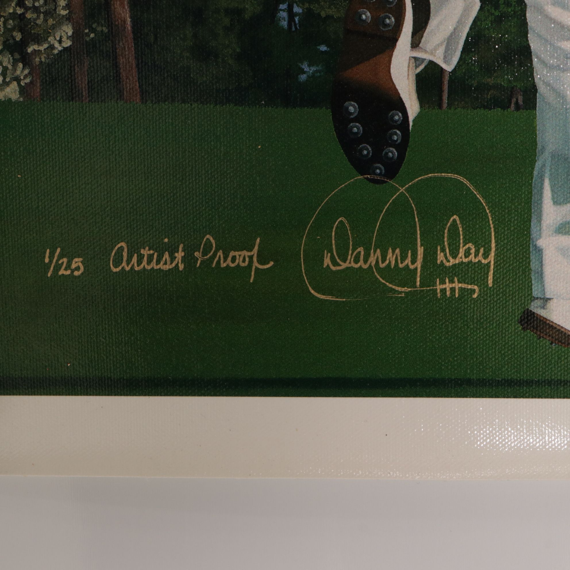 Danny Day Giclée "Great Moments of the 16th with The Golden Bear"