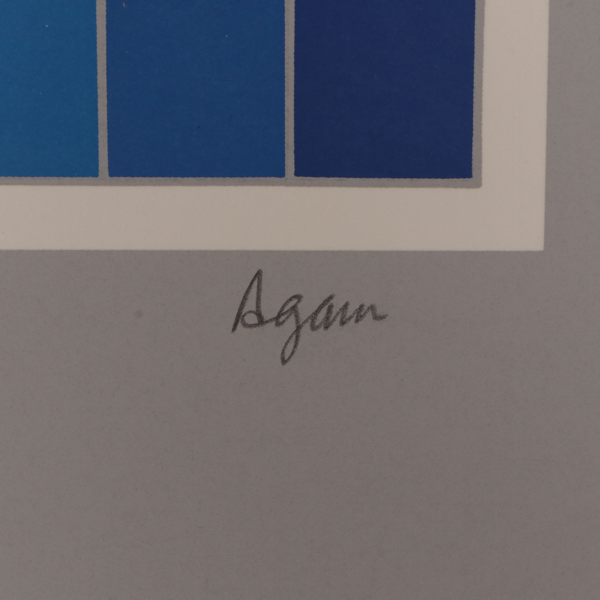 Yaacov Agam Serigraph "Square Wave," 1983