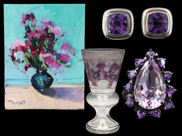 February's Birthstone: Amethyst Inspirations
