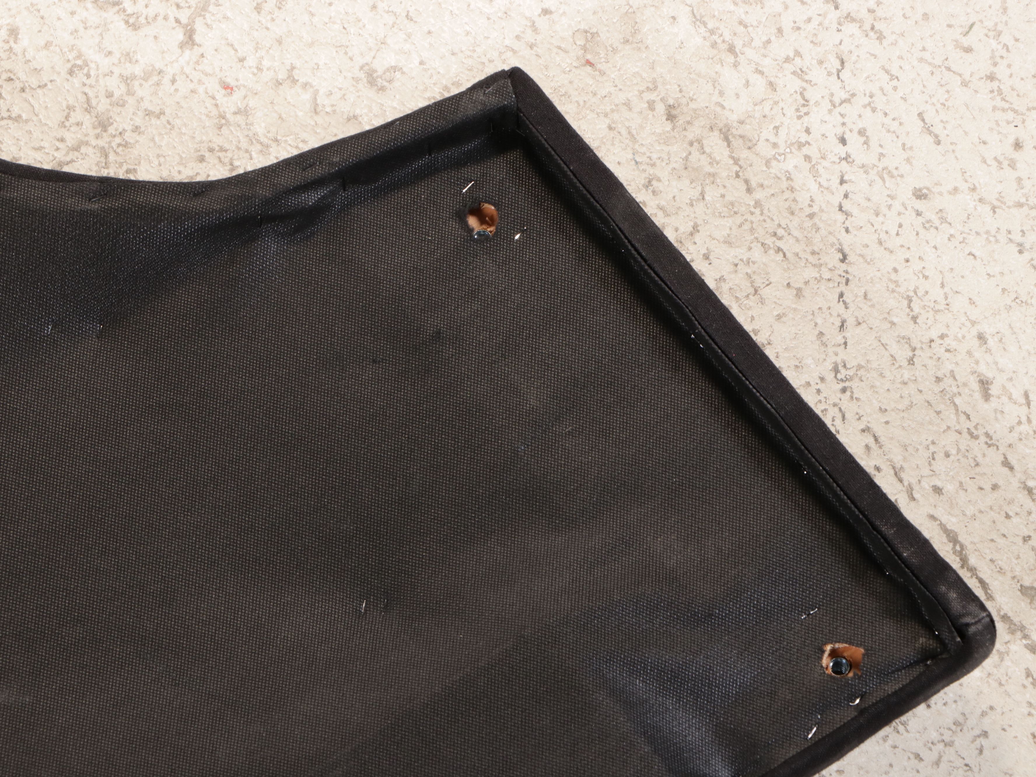 Contemporary Scalloped Headboard with Tufted Upholstered Footboard