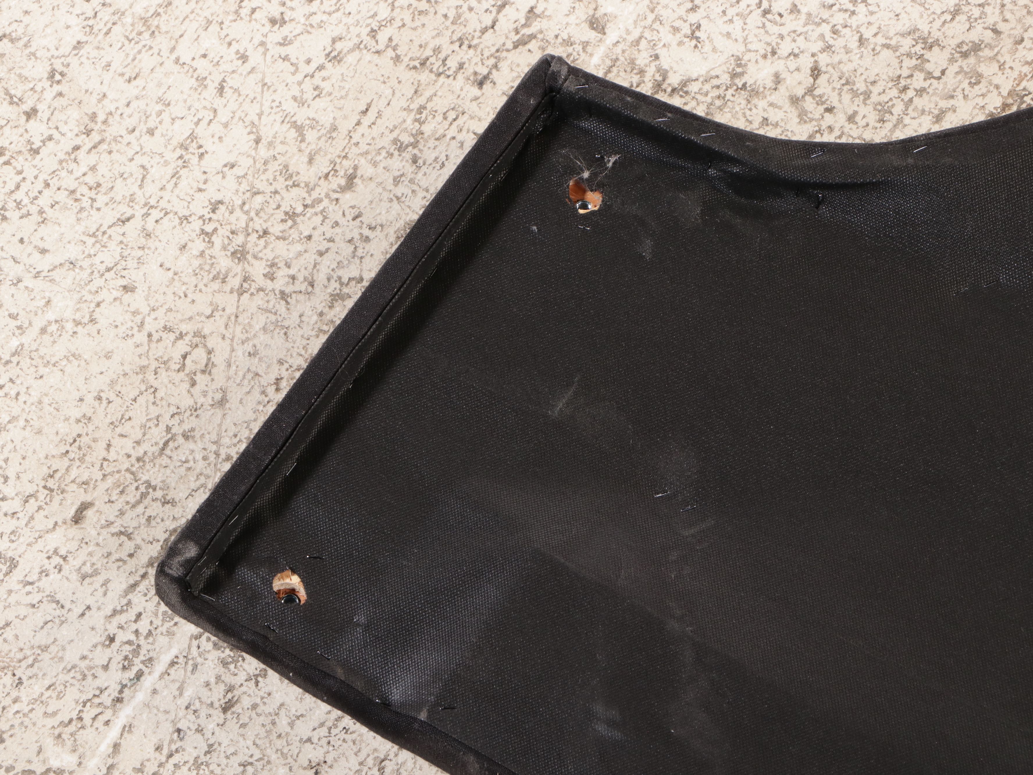 Contemporary Scalloped Headboard with Tufted Upholstered Footboard