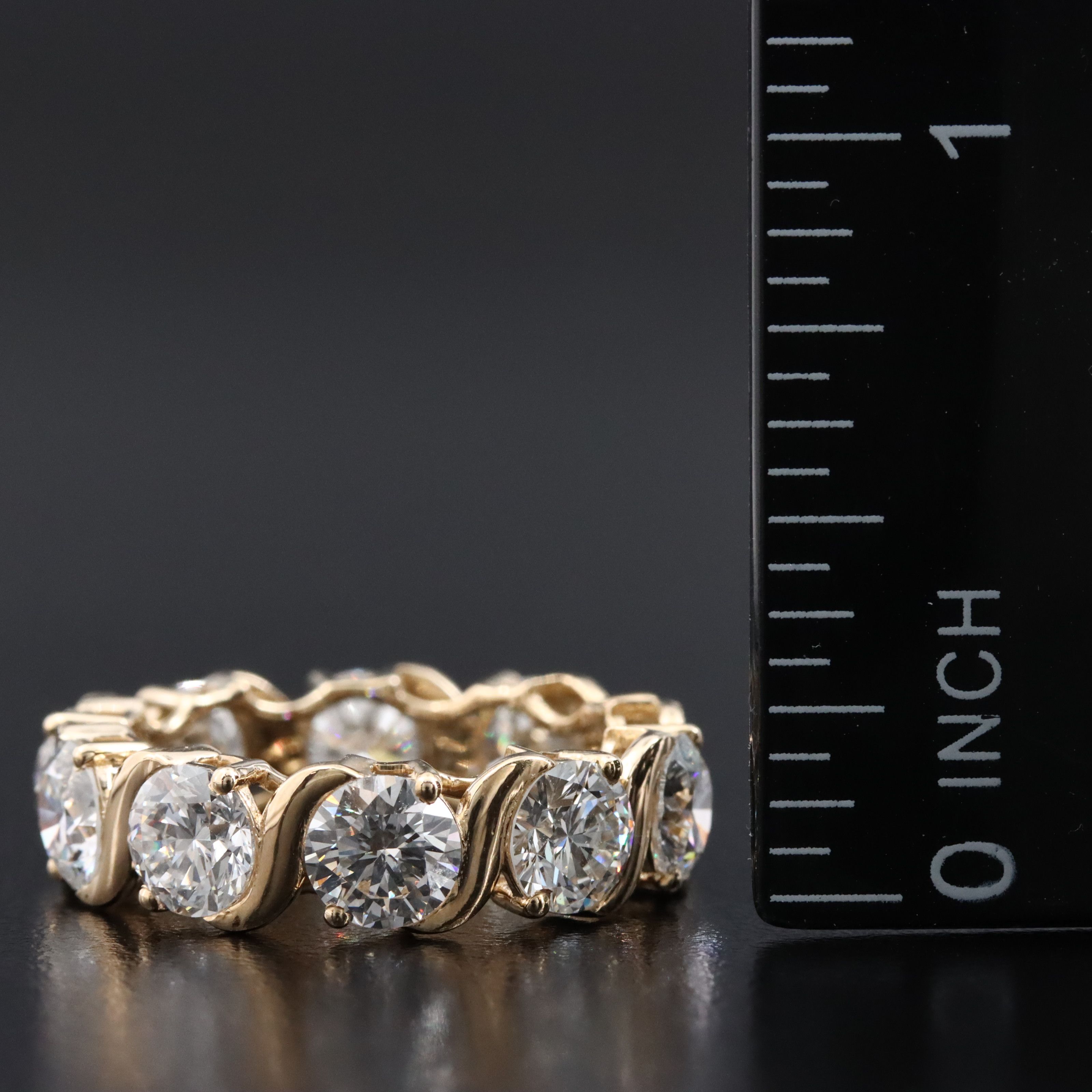 14K 5.64 CTW Lab Grown Diamond Eternity Band