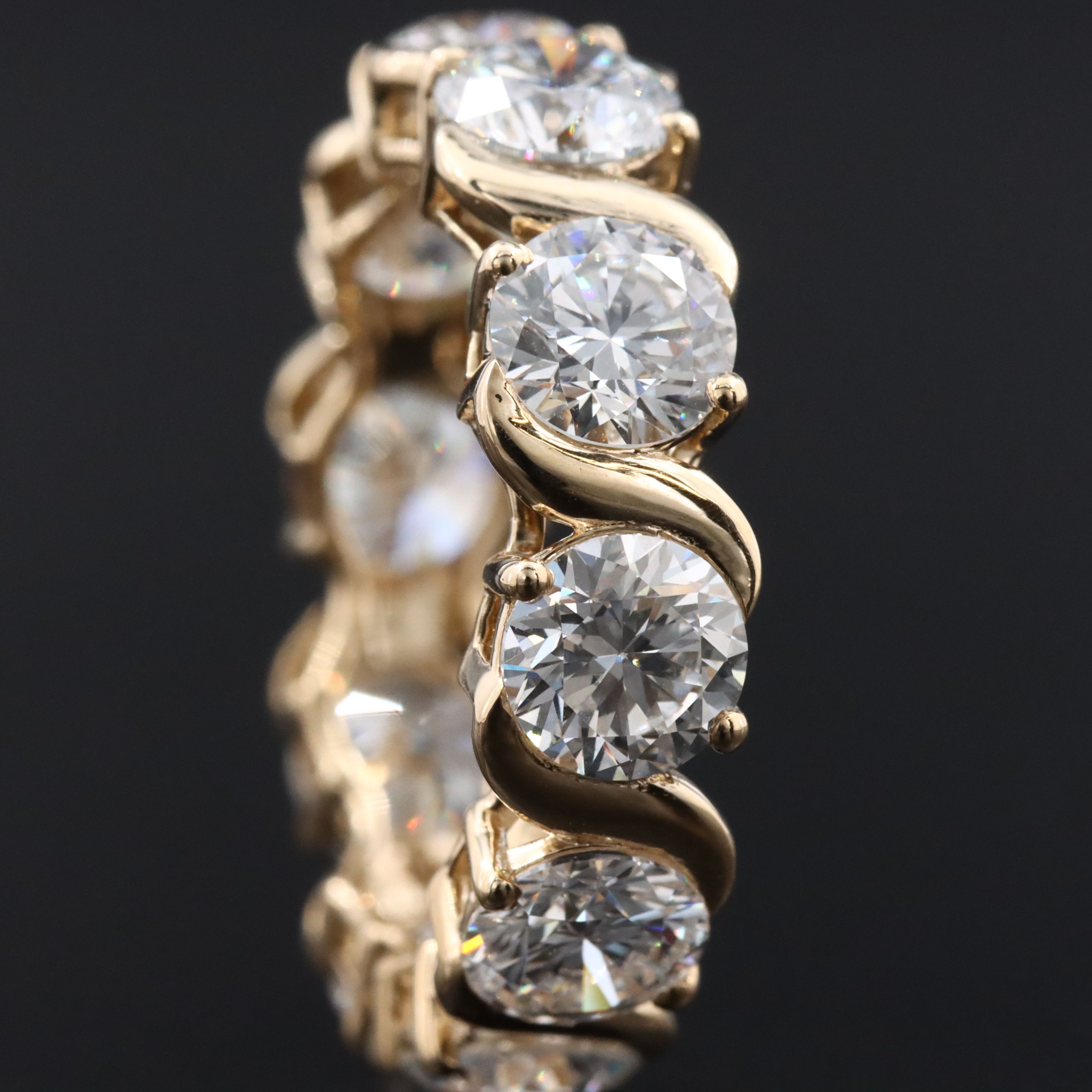 14K 5.64 CTW Lab Grown Diamond Eternity Band