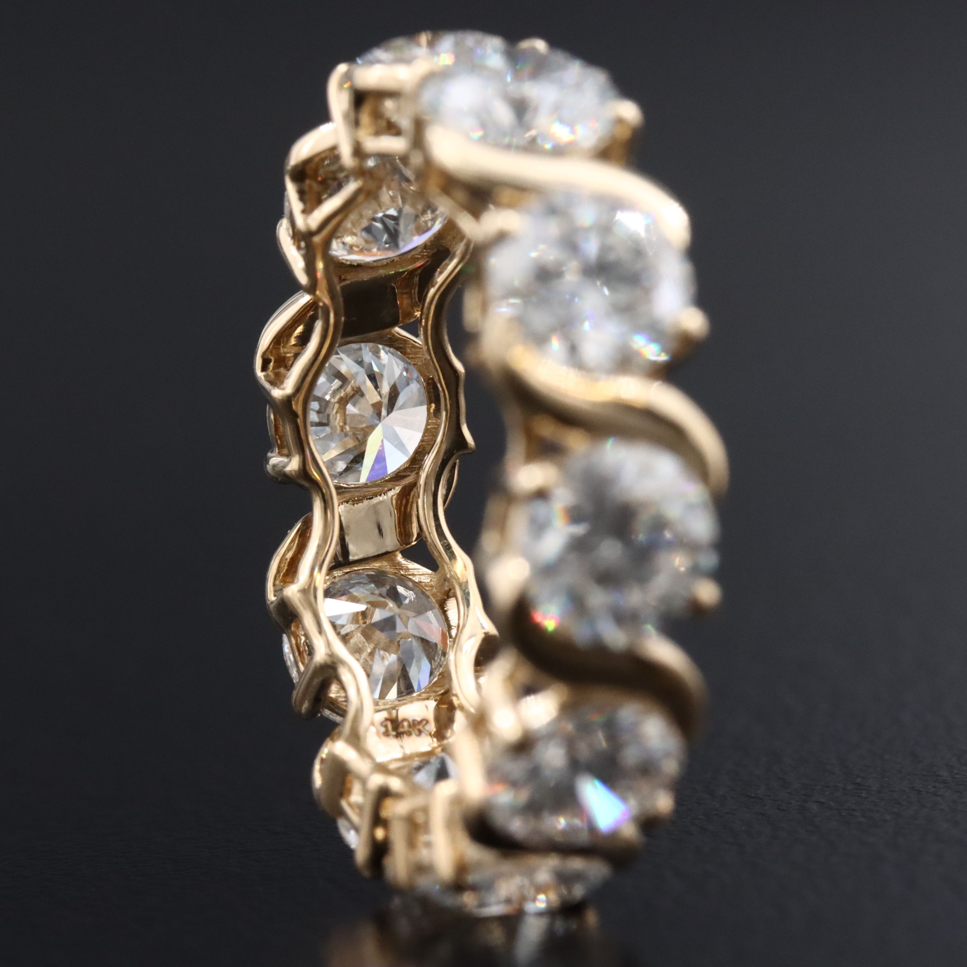 14K 5.64 CTW Lab Grown Diamond Eternity Band