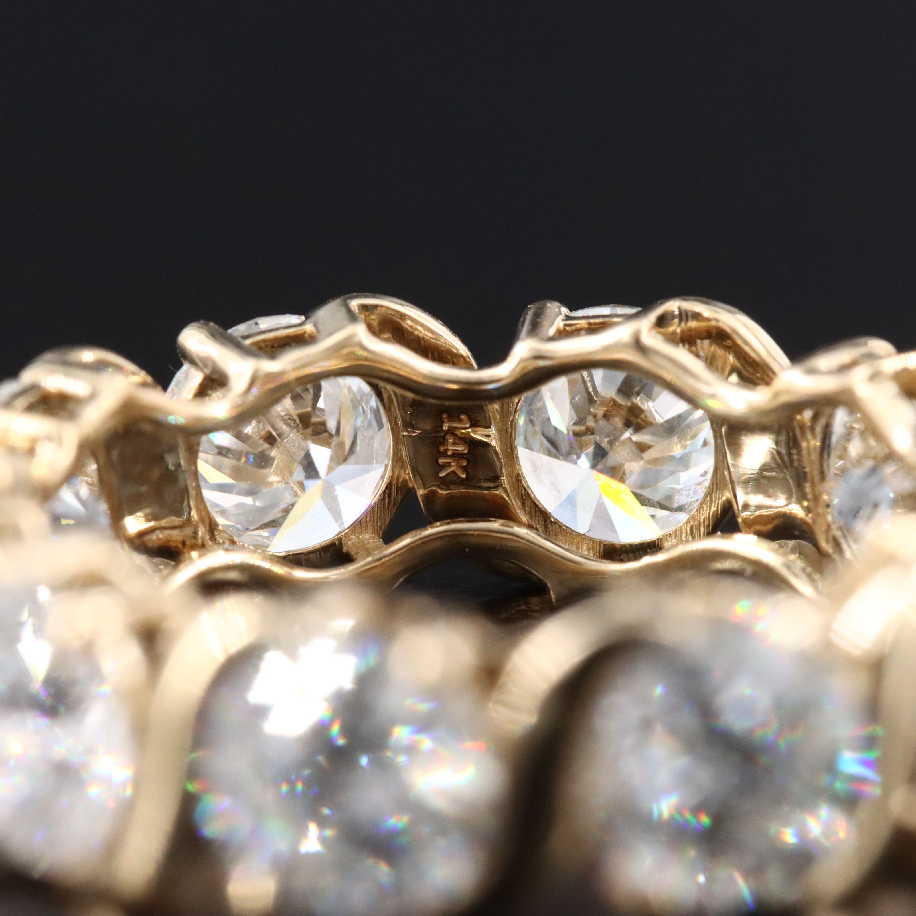 14K 5.64 CTW Lab Grown Diamond Eternity Band