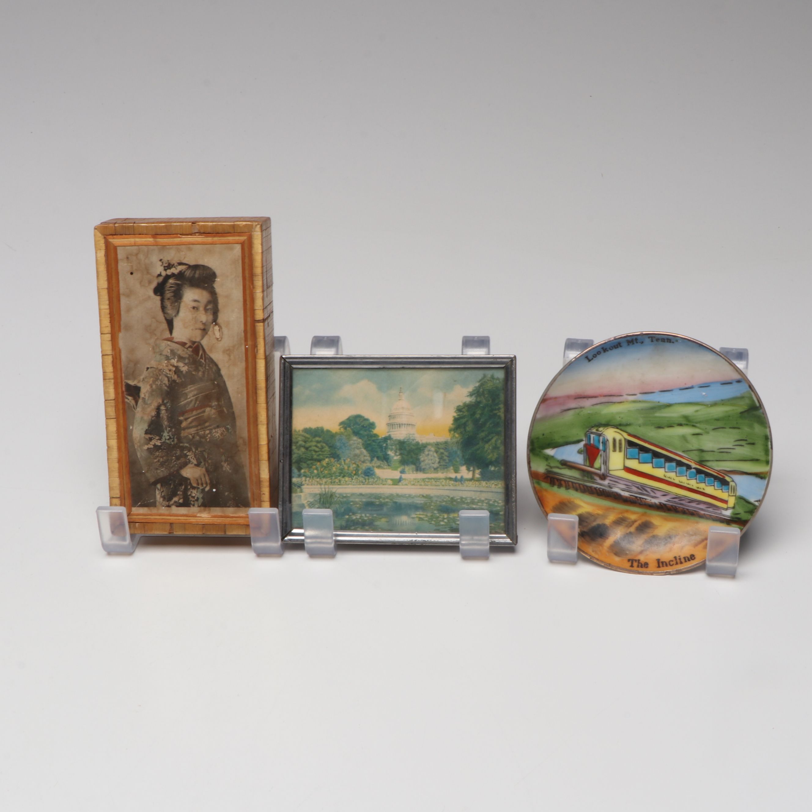 Mohawk Liqueur Stoneware Bottle with More Vintage Memorabilia and Décor