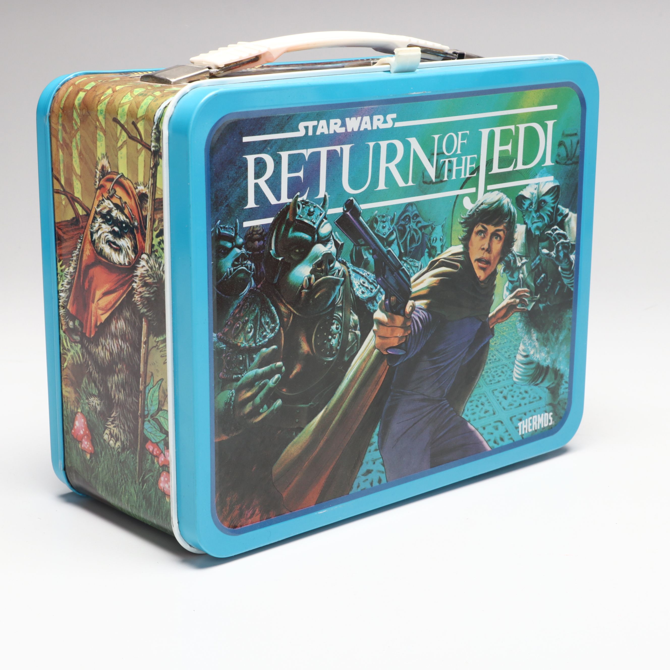 "Star Wars: Return of the Jedi" and G.I. Joe Tin Lunchboxes with Thermoses