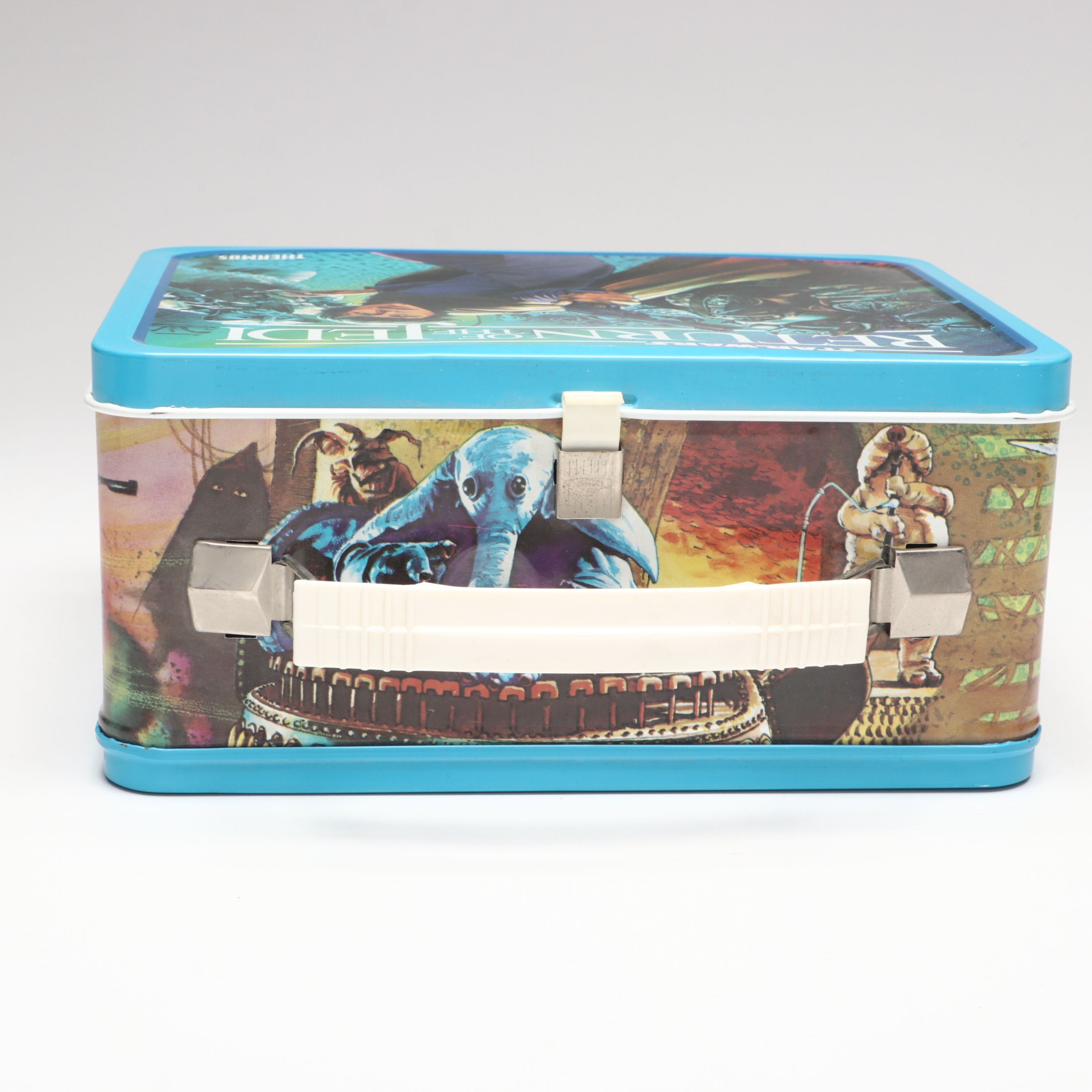 "Star Wars: Return of the Jedi" and G.I. Joe Tin Lunchboxes with Thermoses