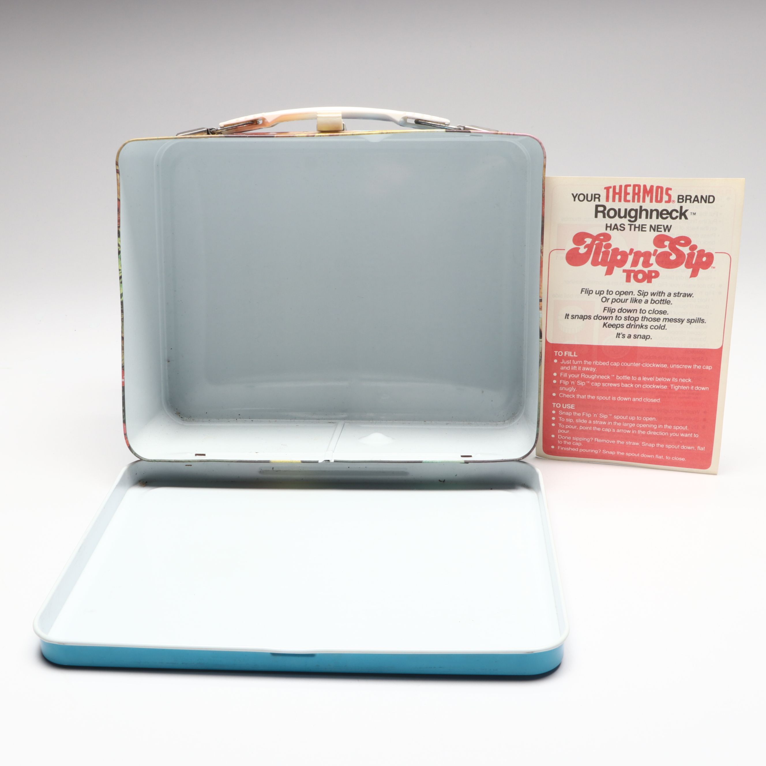 "Star Wars: Return of the Jedi" and G.I. Joe Tin Lunchboxes with Thermoses