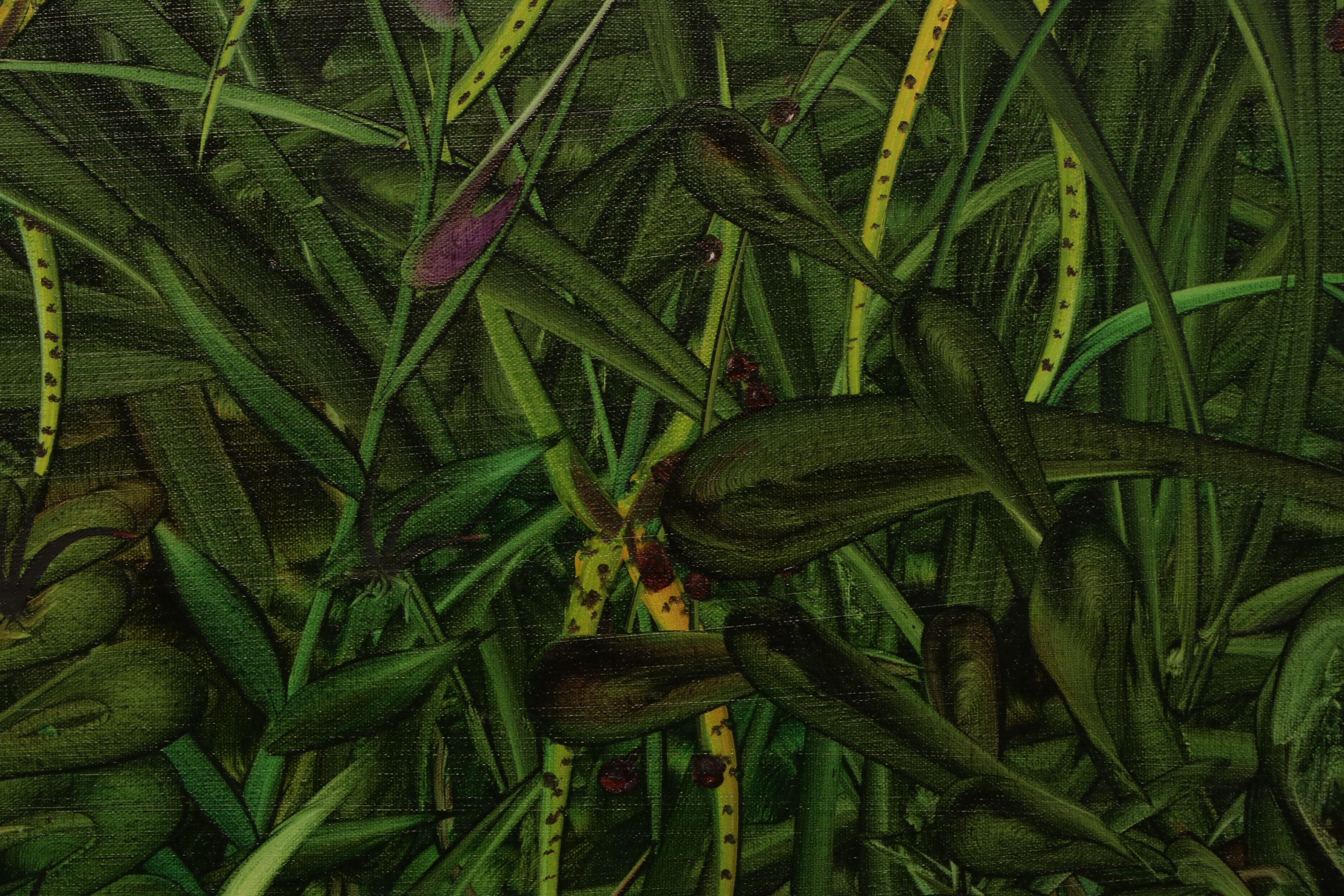 Jorge Ivan Arango Monumental Rainforest Oil Painting