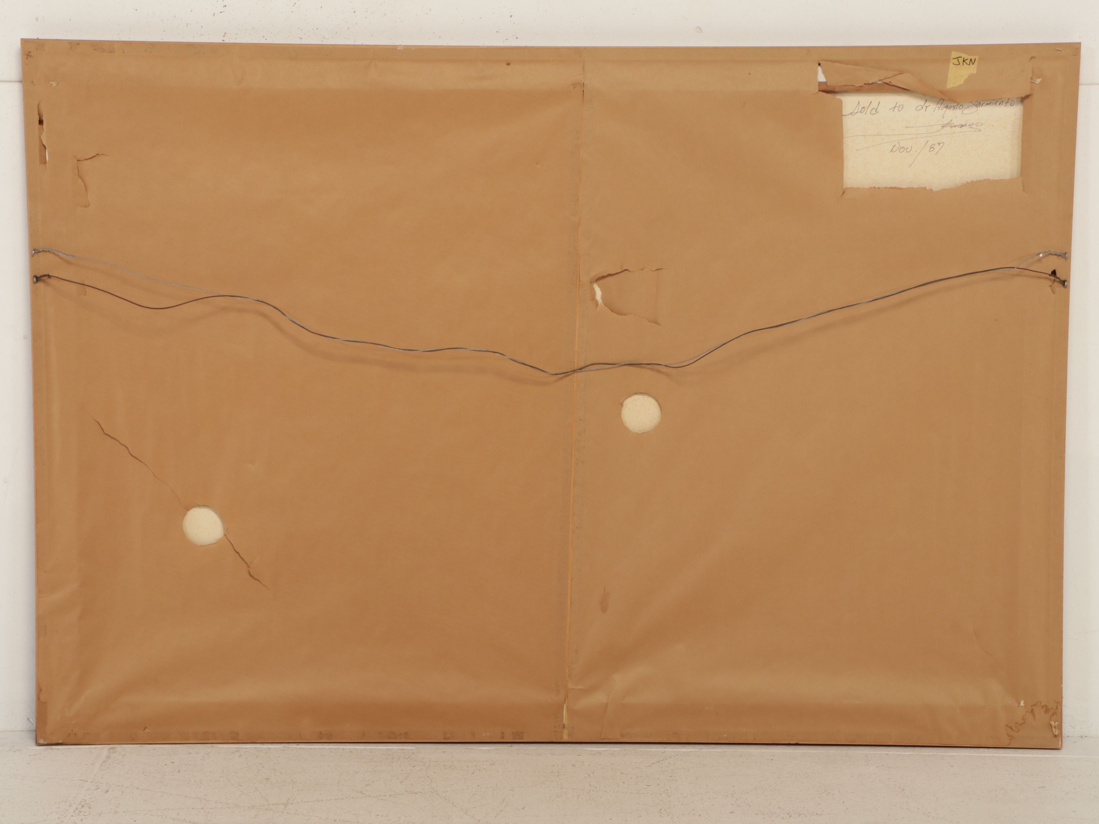 Jorge Ivan Arango Monumental Rainforest Oil Painting