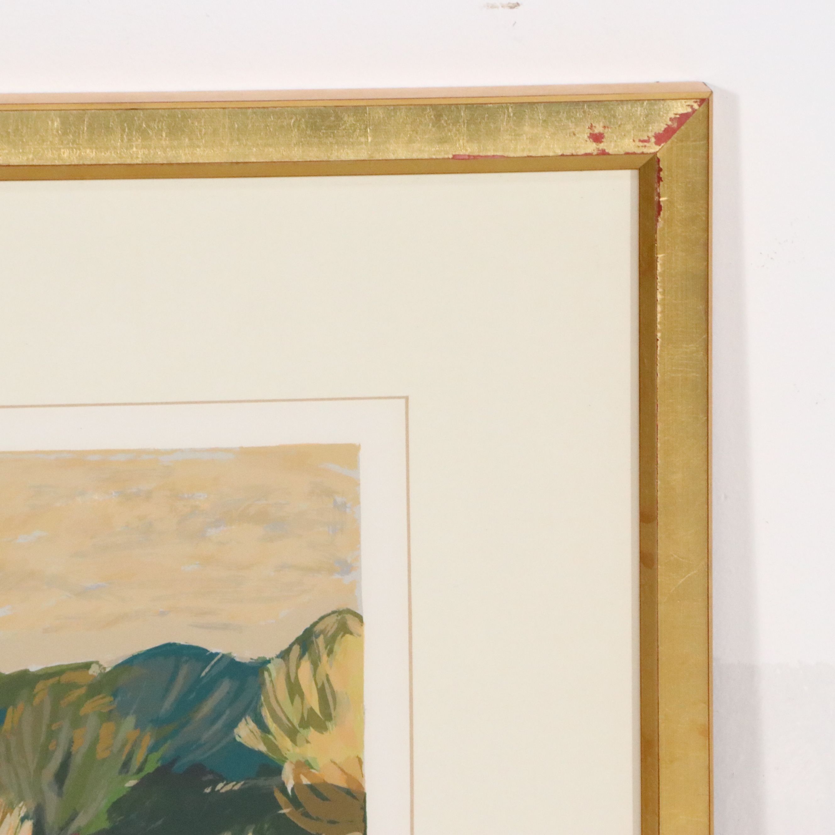 Southwest Landscape Serigraph "Paisaje Cercano"