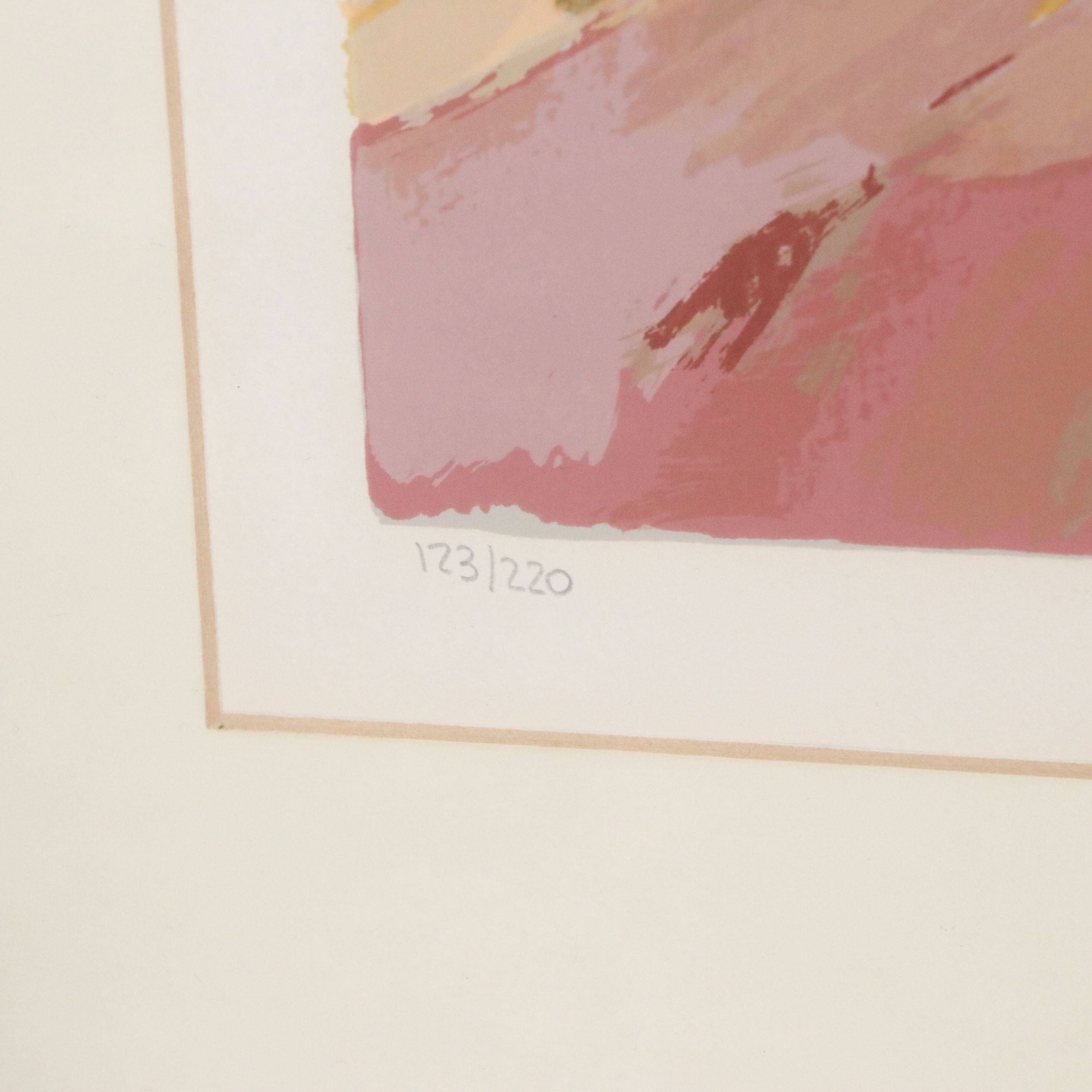 Southwest Landscape Serigraph "Paisaje Cercano"