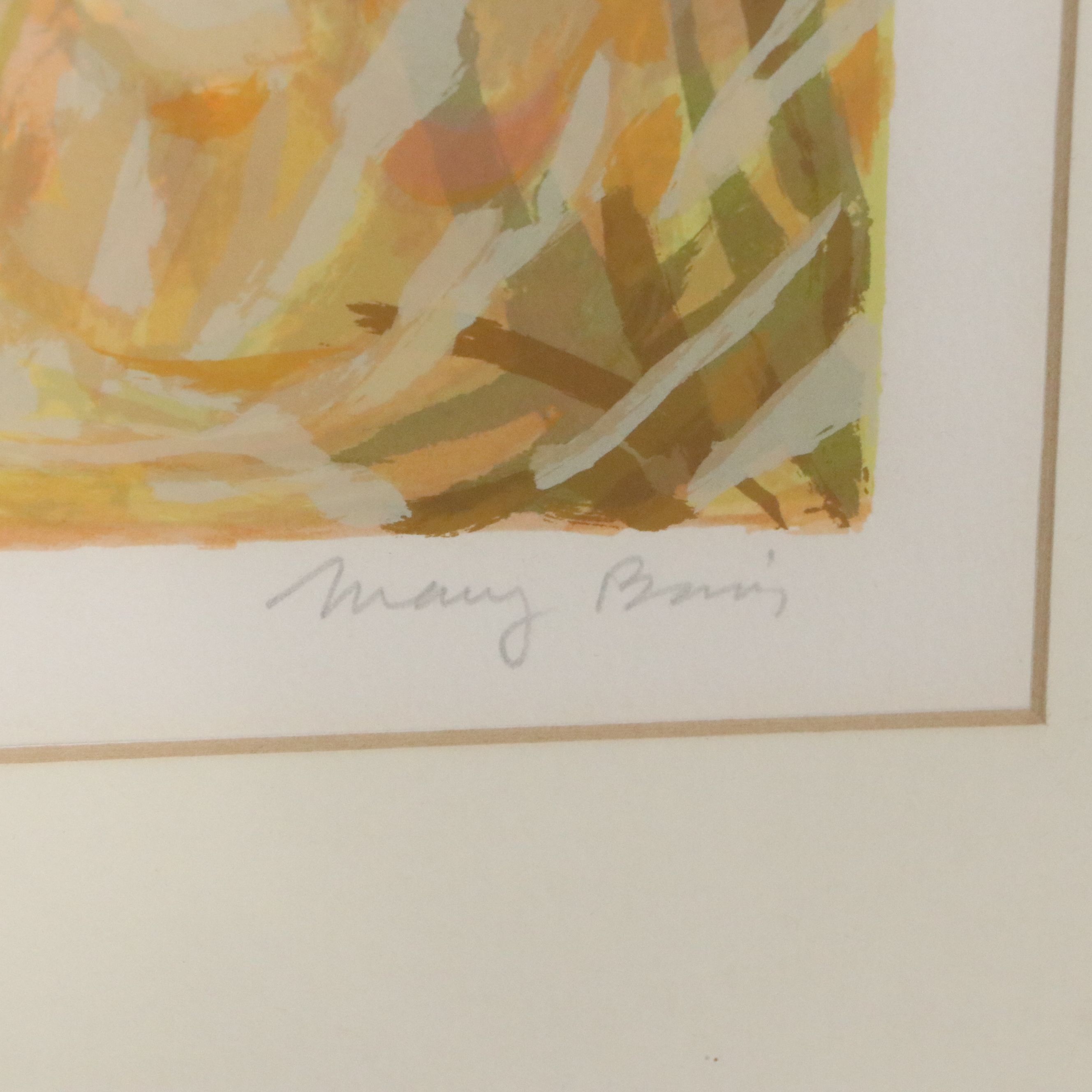 Southwest Landscape Serigraph "Paisaje Cercano"