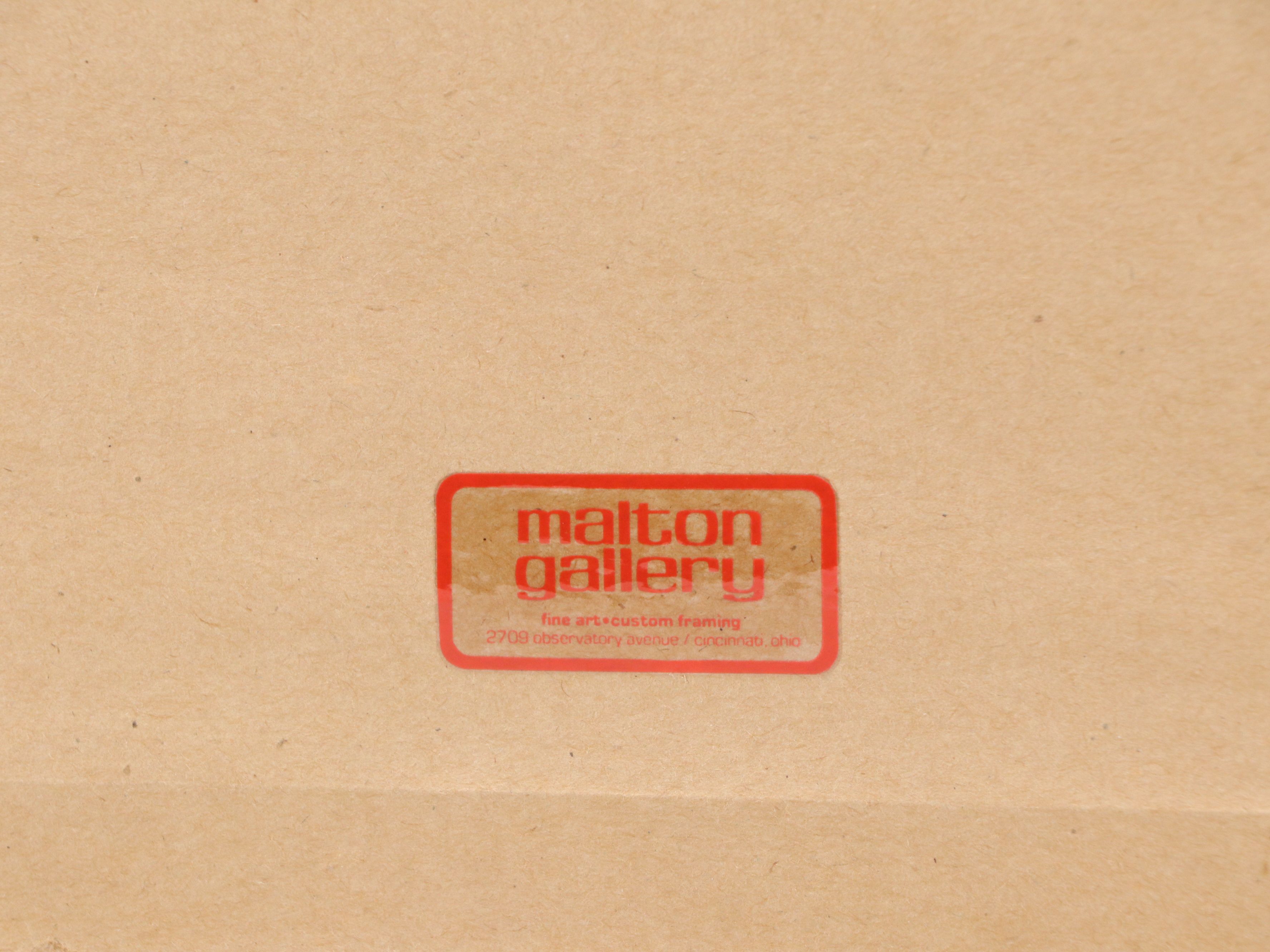 Philippe Lejeune Watercolor of Cincinnati's Music Hall