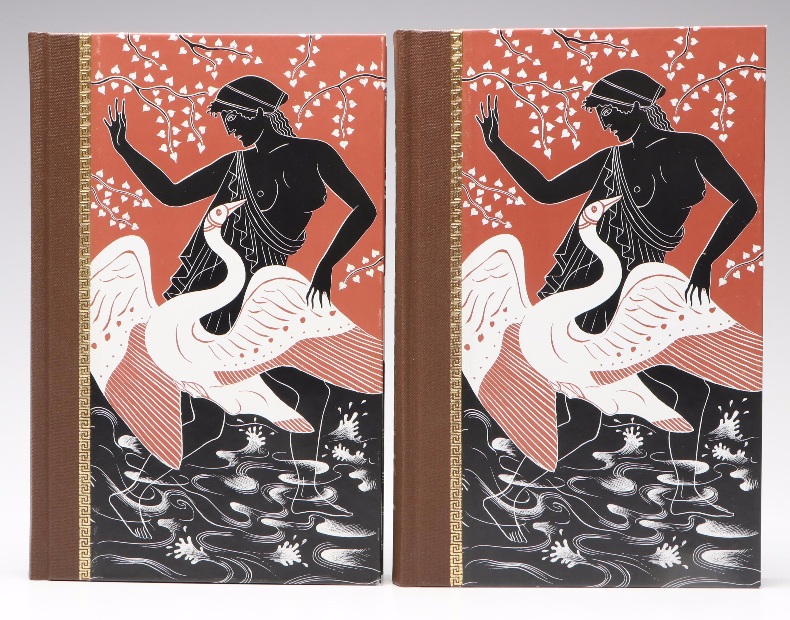 Folio Society "The Greek Myths" Two-Volume Set by Robert Graves, 2001